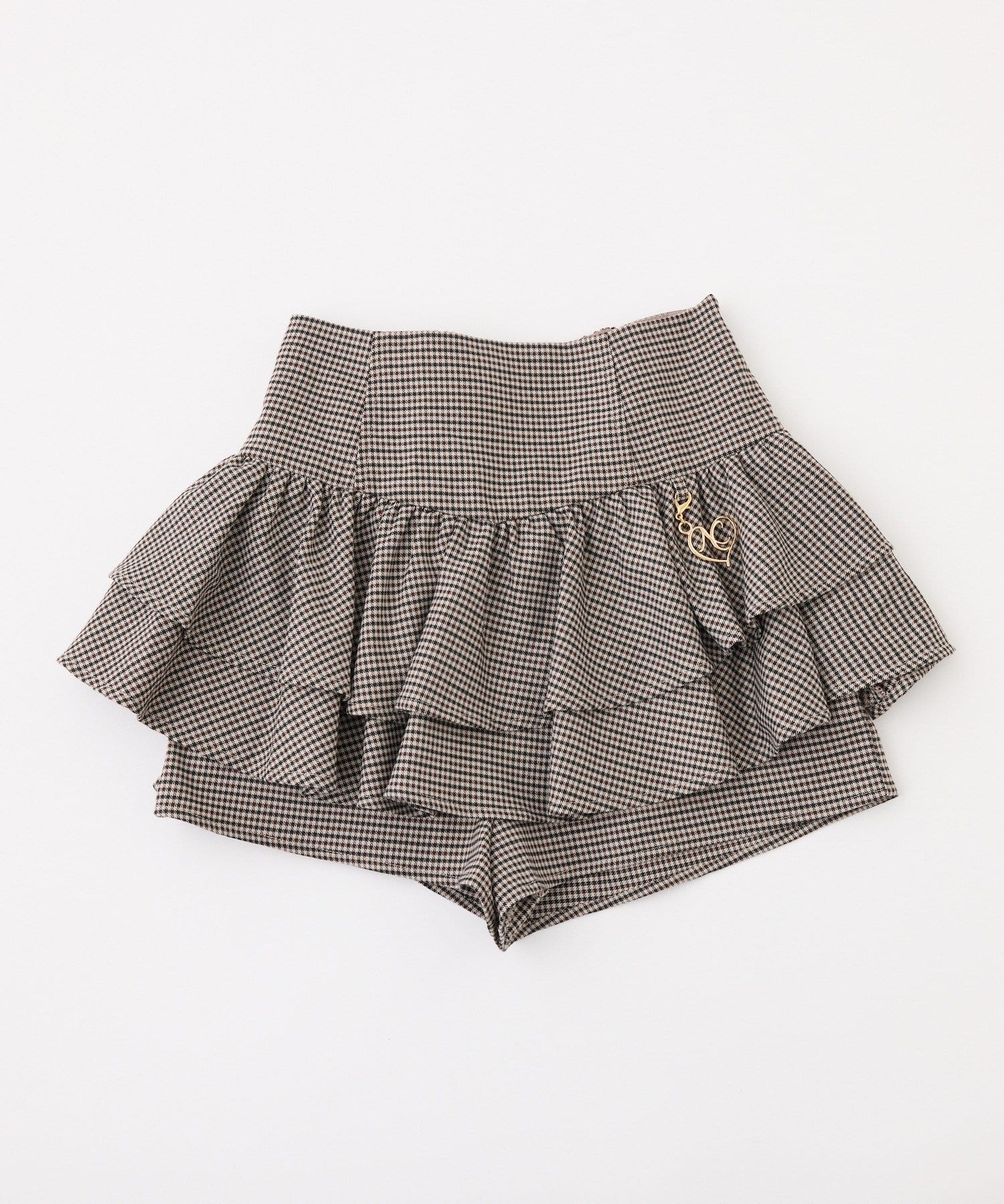 one after another NICE CLAUP(ワンアフターアナザー ナイスクラップ) 【SMサイズ展開あり】バックレースアップティアードスカパン
