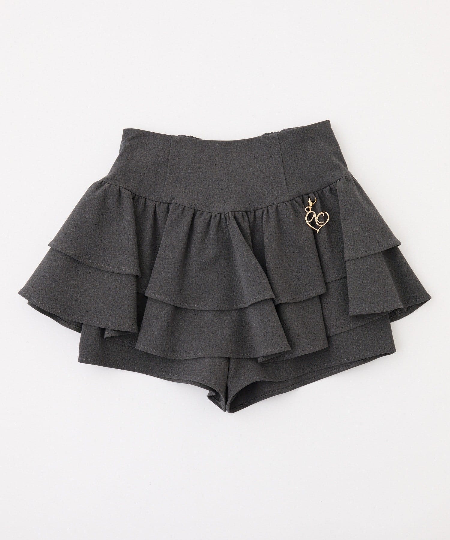 one after another NICE CLAUP(ワンアフターアナザー ナイスクラップ) 【SMサイズ展開あり】バックレースアップティアードスカパン