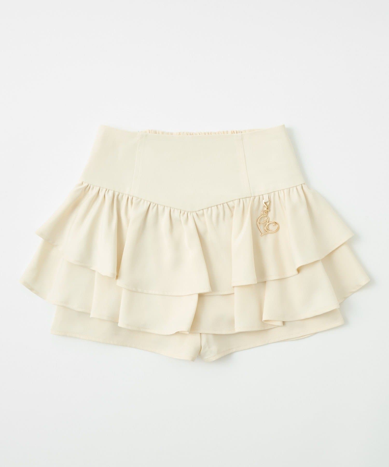 one after another NICE CLAUP(ワンアフターアナザー ナイスクラップ) 【SMサイズ展開あり】バックレースアップティアードスカパン