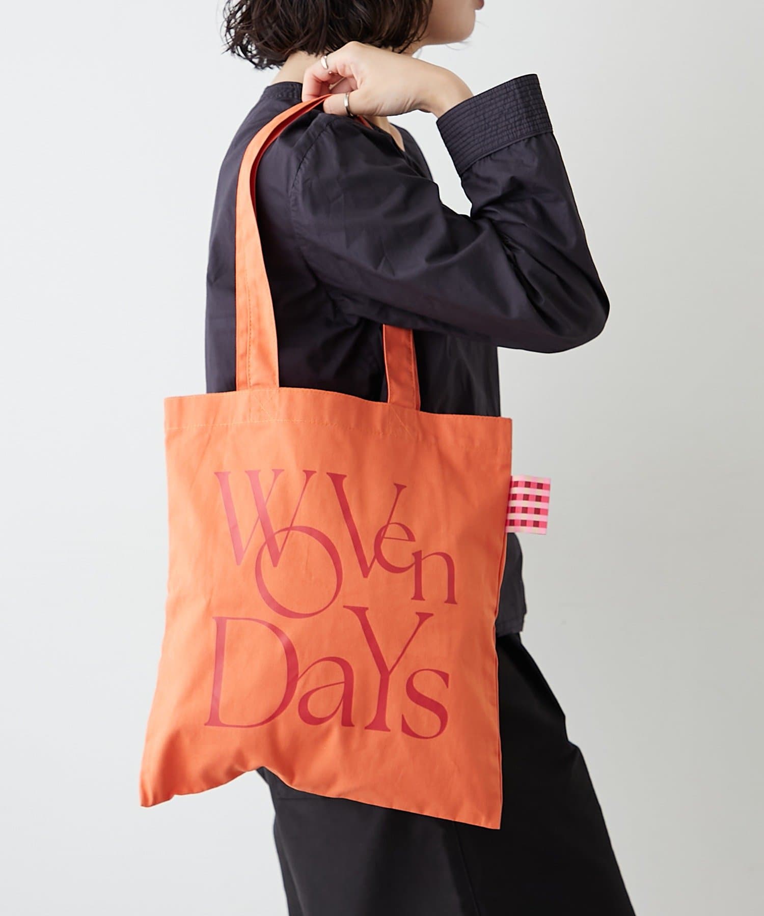BIRTHDAY BAR(バースデイバー) WOVEN DAYS Logo Tote Bag ロゴトート