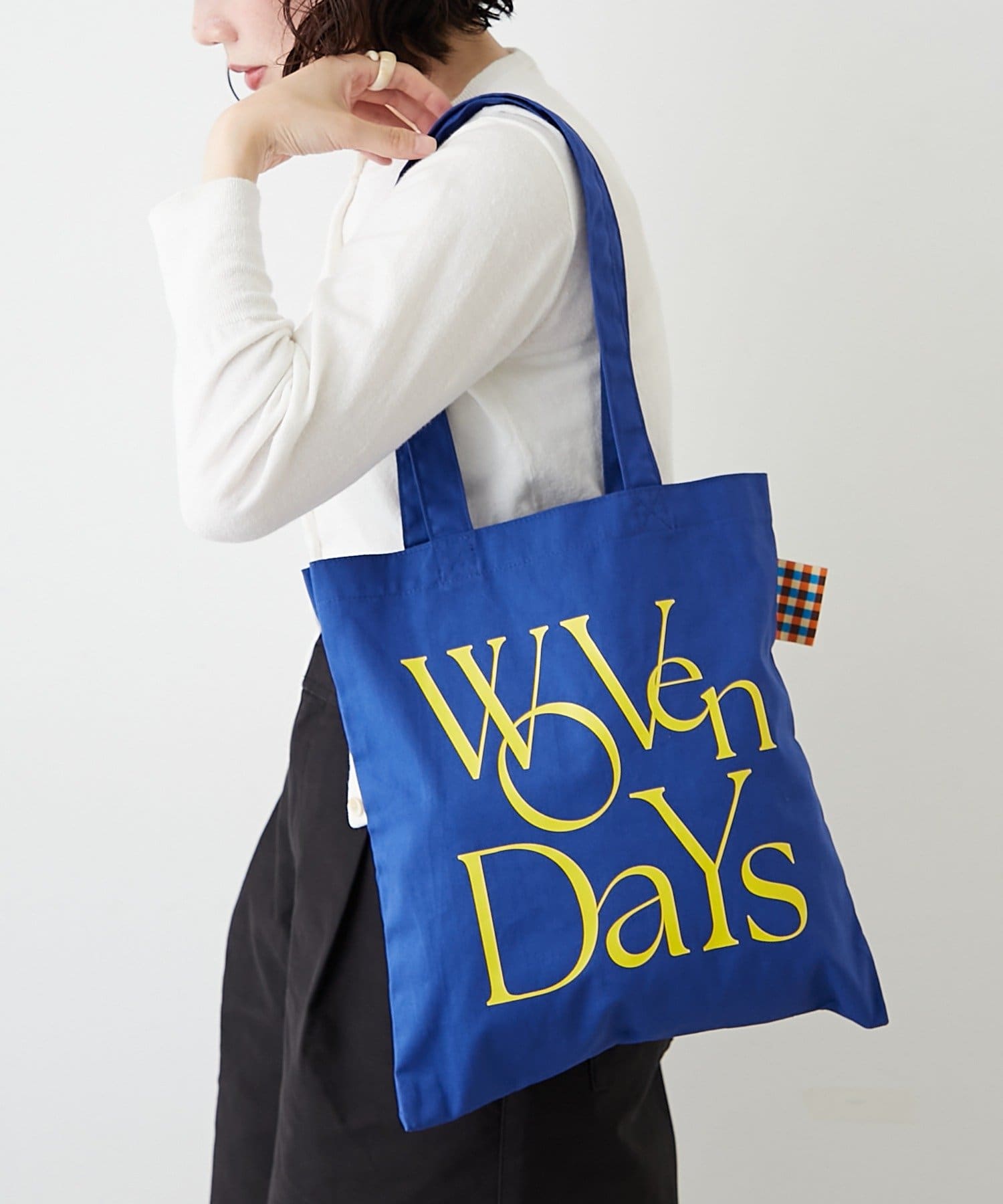 BIRTHDAY BAR(バースデイバー) WOVEN DAYS Logo Tote Bag ロゴトート
