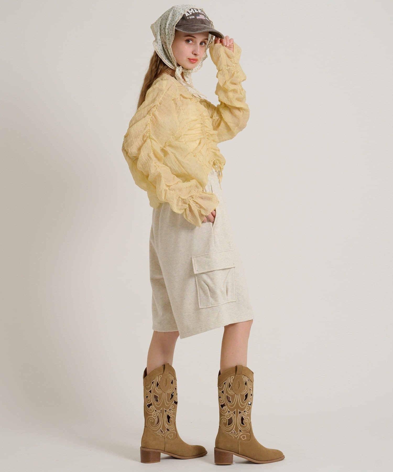 OUTLET(アウトレット) 【w closet】シアードロストプルオーバー