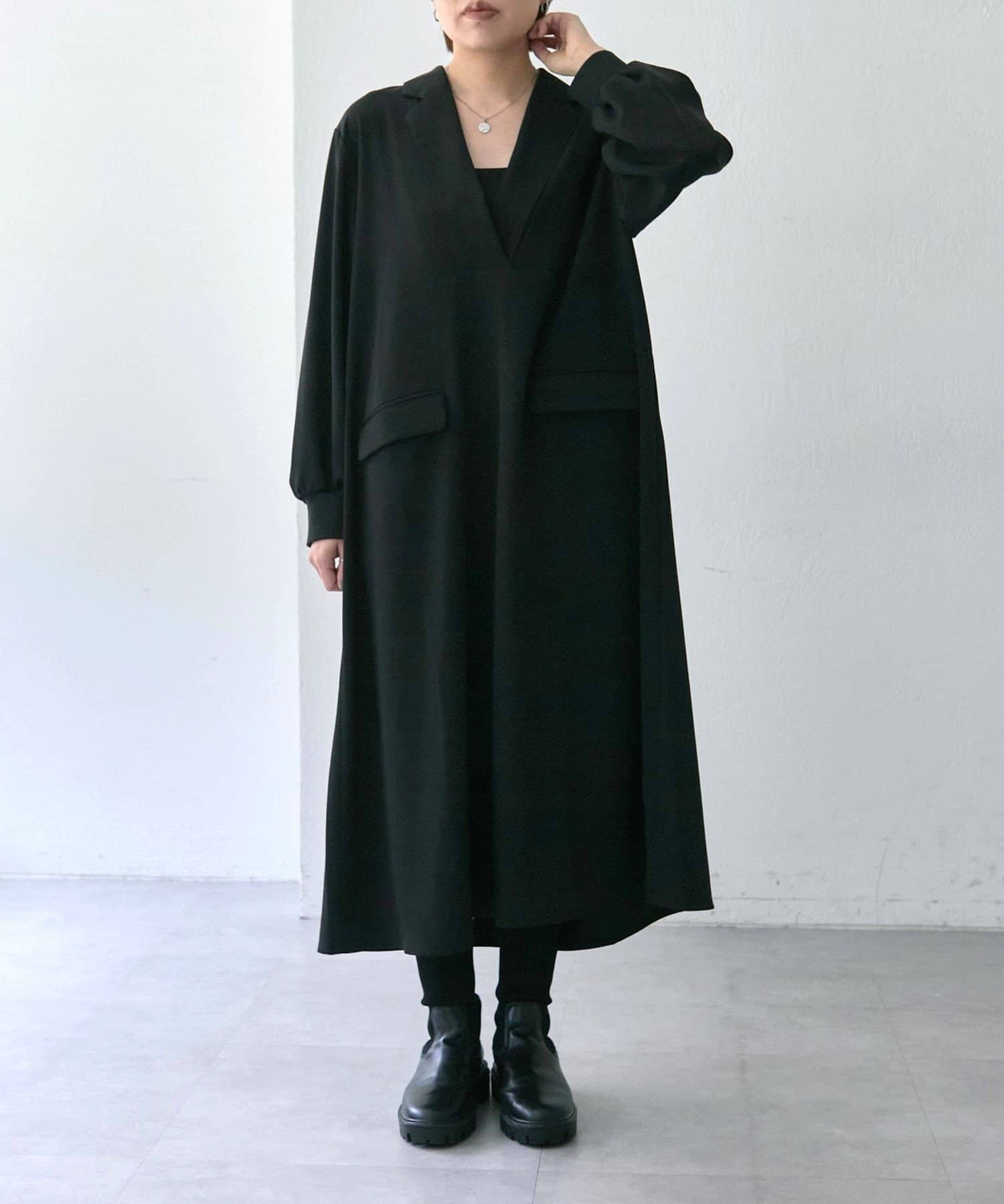 OUTLET(アウトレット) 【ear PAPILLONNER】Vネックワンピース