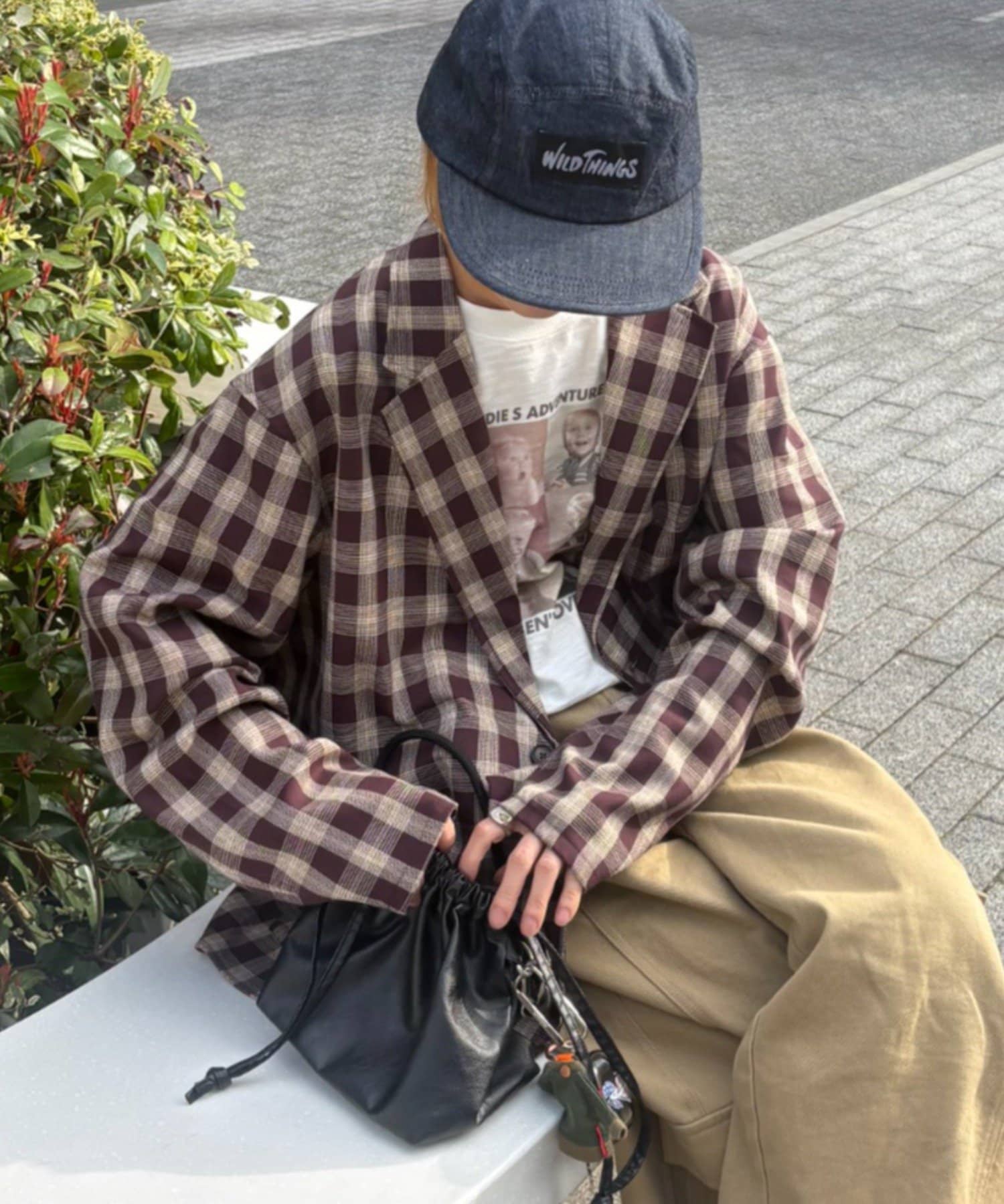 OUTLET(アウトレット) 【CIAOPANIC TYPY】S.A.Pチェックジャケット