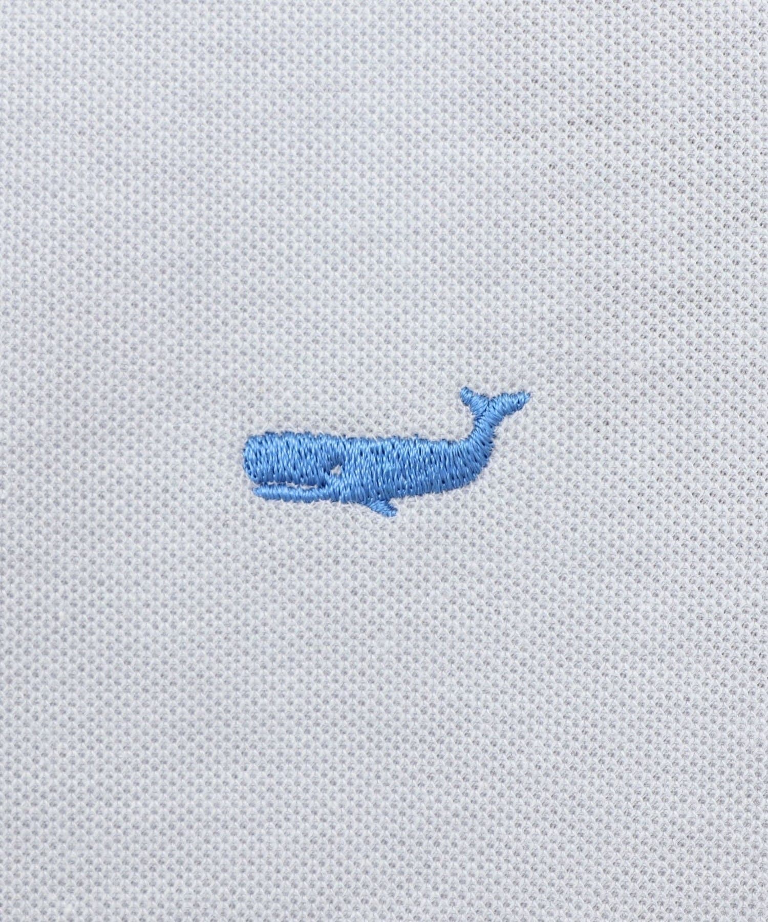 NOLLEY'S(ノーリーズ) 【WEB限定】《ビジカジ対応》クジラ刺繍 ドライカノコユーティリティポロシャツ 26SS