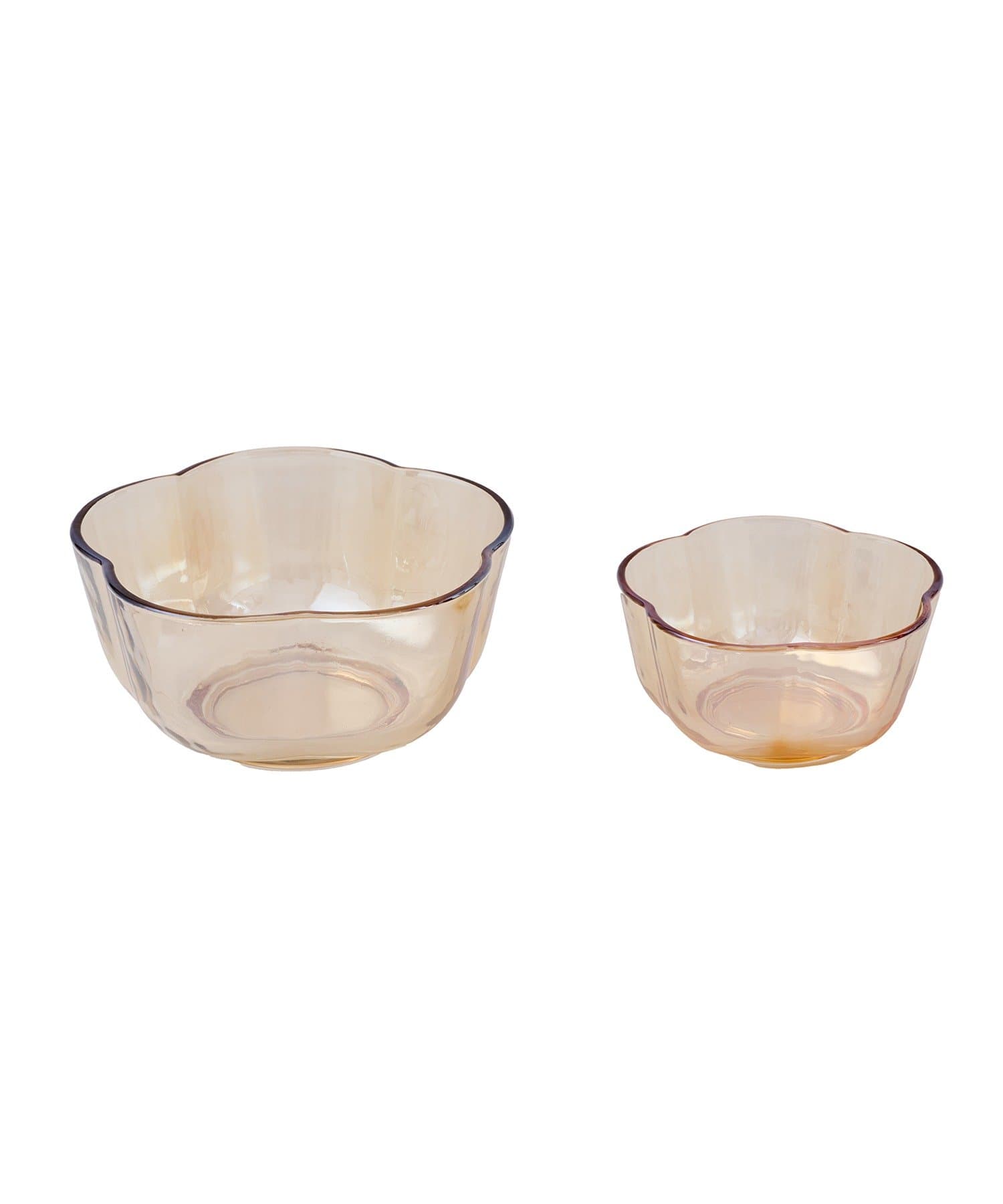 salut!(サリュ) ガラスフラワーボウル：15cm／GLASS ARTWARE