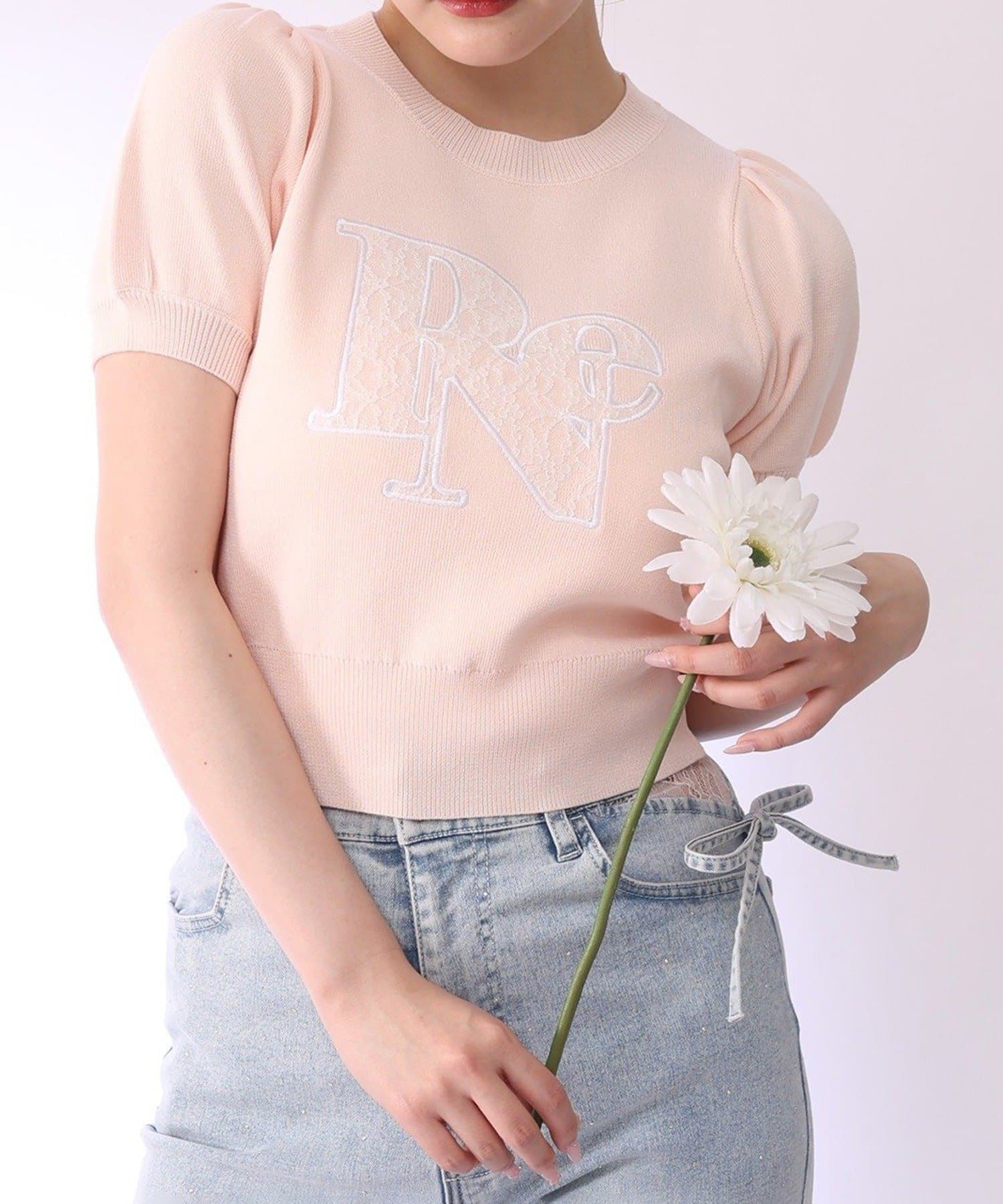 NICE CLAUP / OLIVE des OLIVE OUTLET(ナイスクラップ  / オリーブ デ オリーブ アウトレット) 【one after another】キルトロゴニット