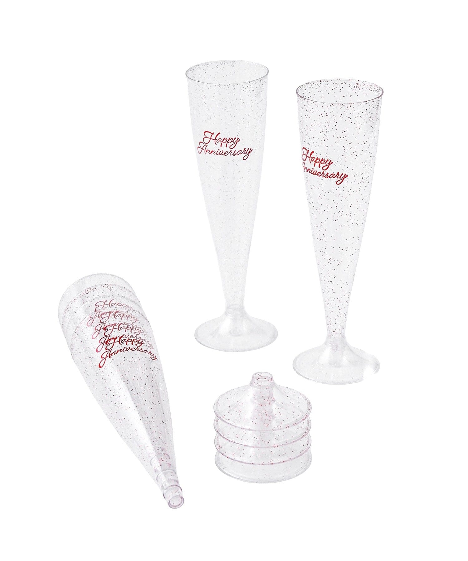 3COINS(スリーコインズ) プラスチックパーティーグラス：158ml／Let's have a Party!