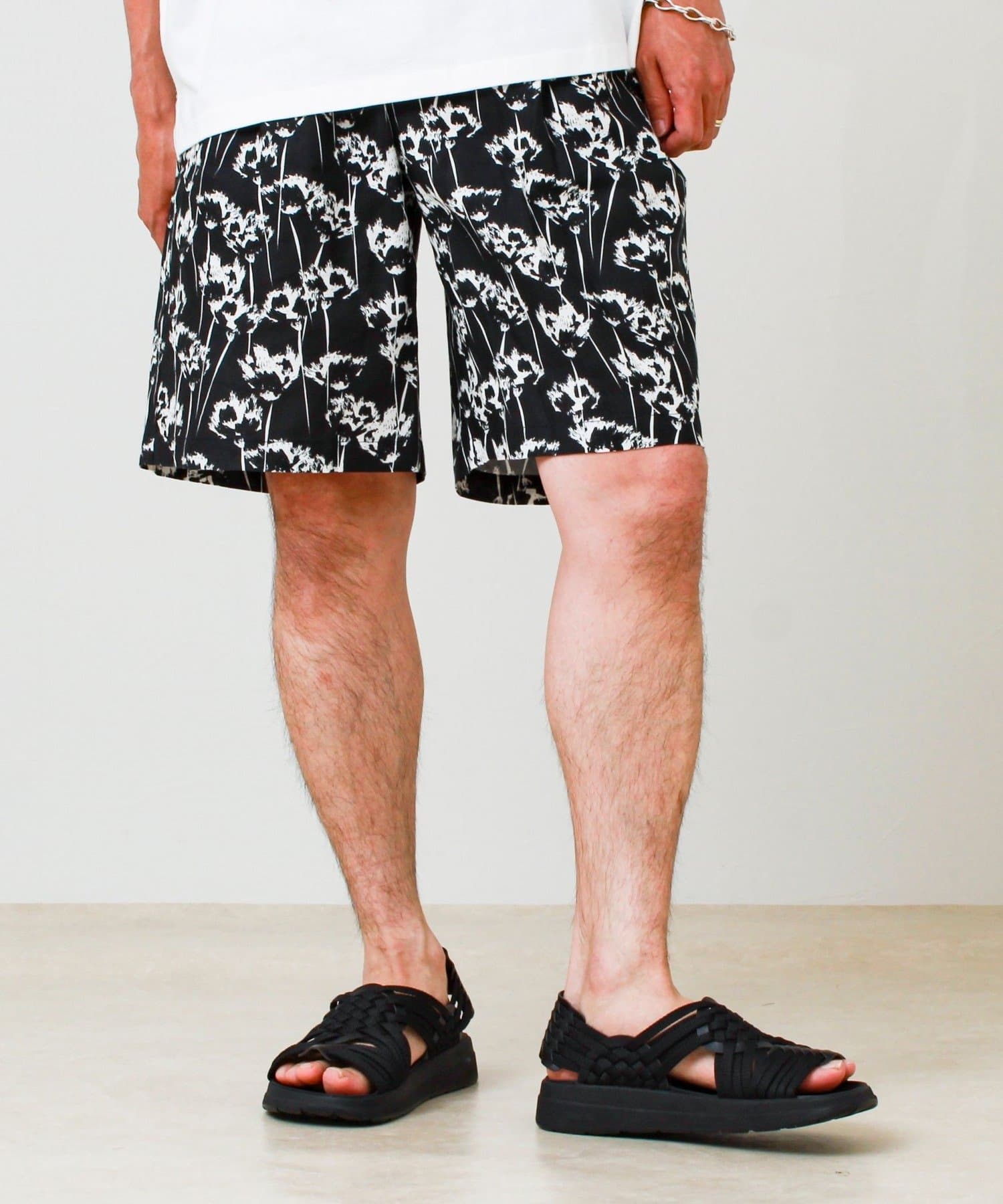 FREDY & GLOSTER(フレディ アンド グロスター) 【リゾート感漂う】vacation shorts 総柄イージーショーツ