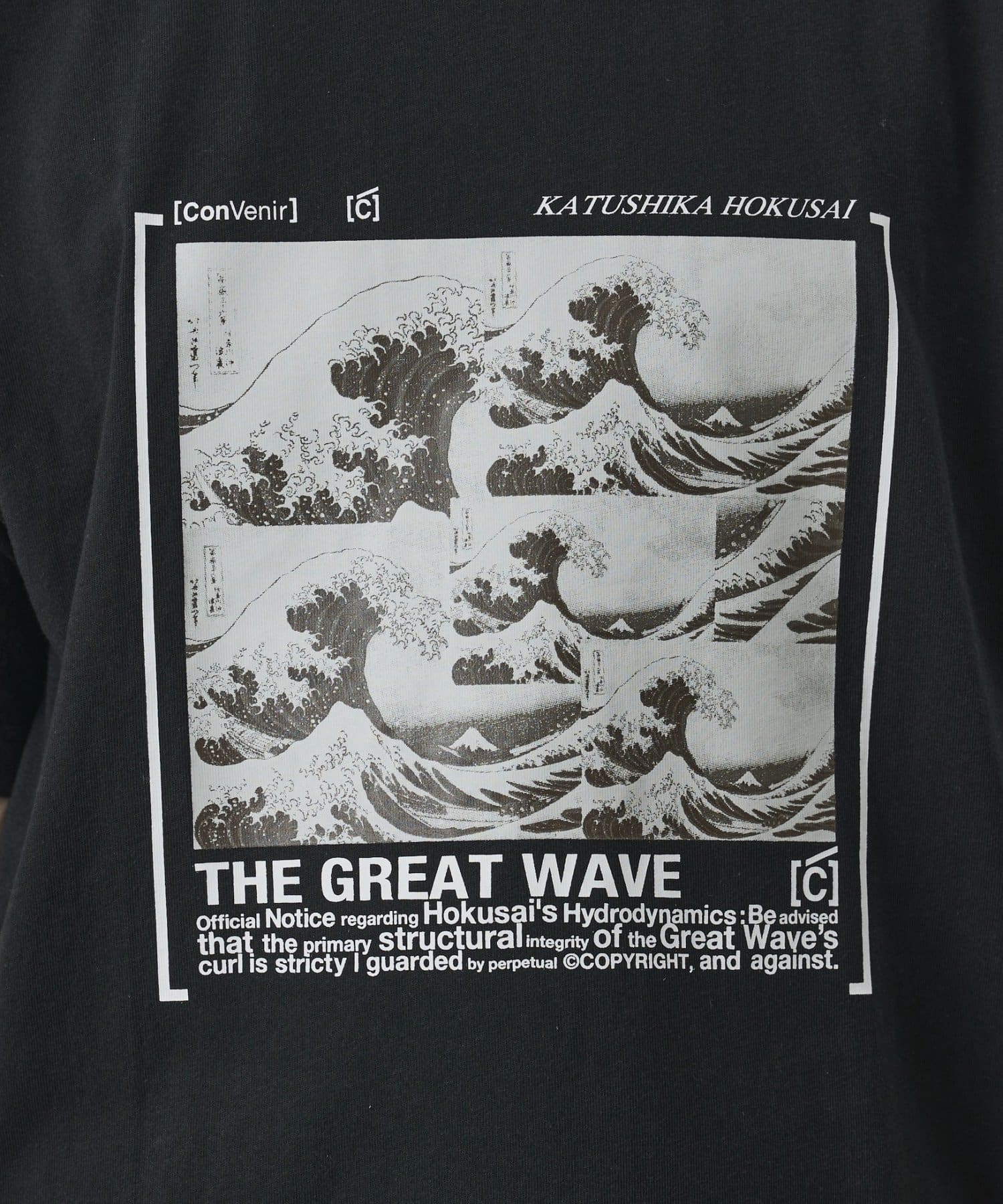 COLONY 2139(コロニー トゥーワンスリーナイン) 【ConVenir】HOKUSAI Tシャツ