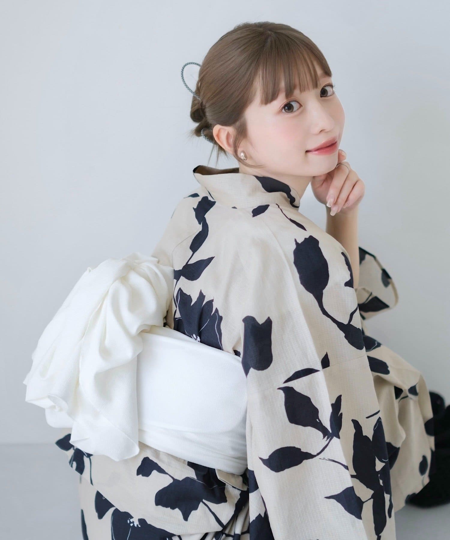 Kastane(カスタネ) 【6.11(木)12:00販売開始/SAWAMOTO企画/WEB限定】2wayセパレート浴衣SET
