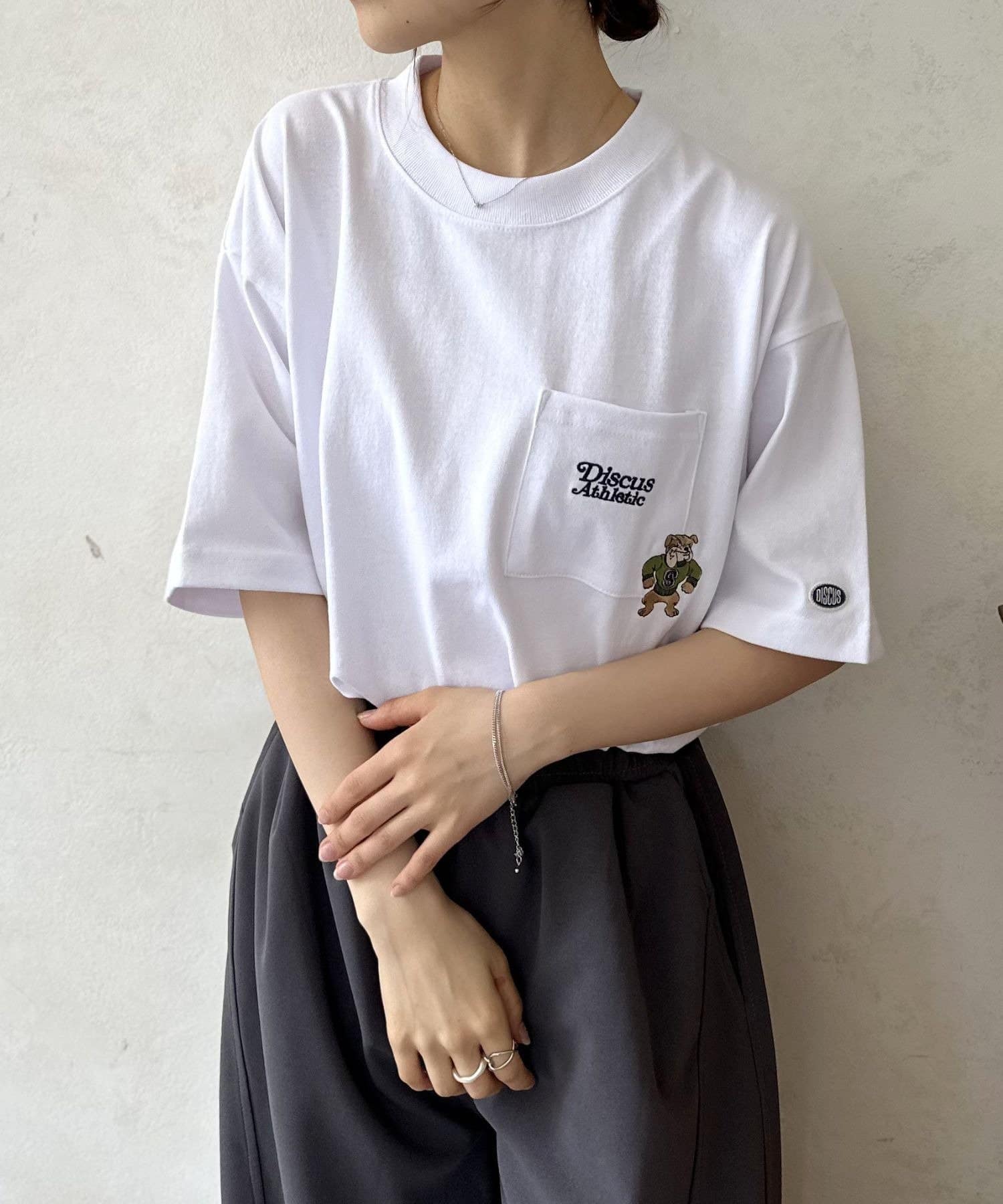 LOCUST(ローカスト) 【ユニセックス】【DISCUS】ブルドックポッケT