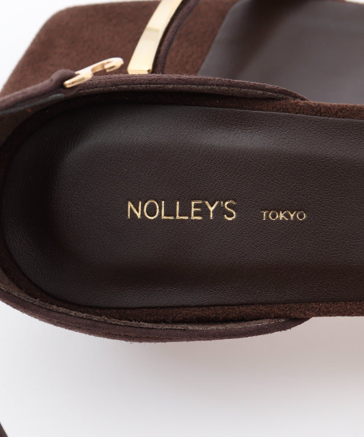 NOLLEY'S(ノーリーズ) NOLLEYS メタルバースエードサンダル