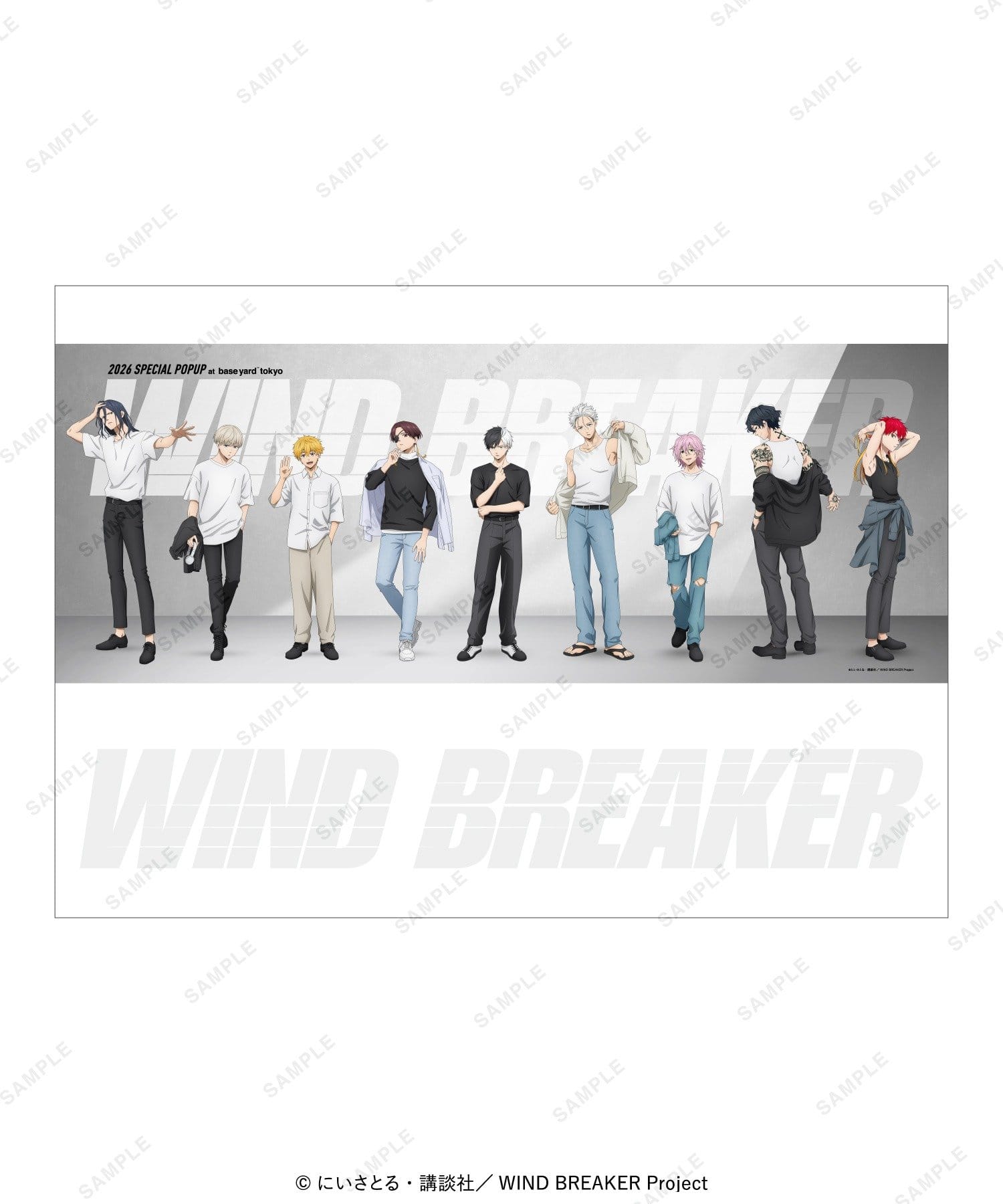 WIND BREAKER】B2会期ポスター | baseyard tokyo(ベースヤード