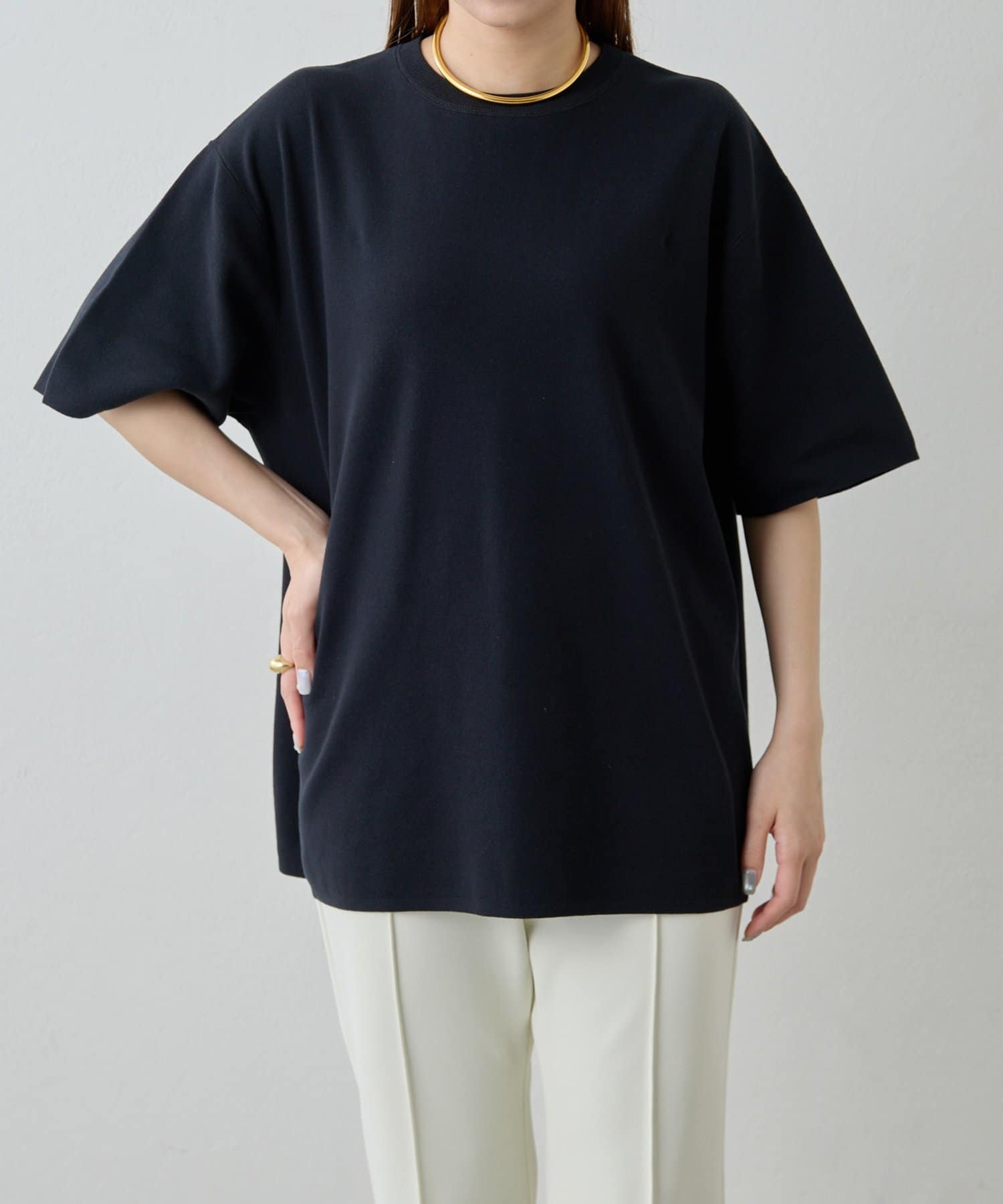 Whim Gazette(ウィム ガゼット) 【Drawing Numbers】ユニセックスニットTシャツ