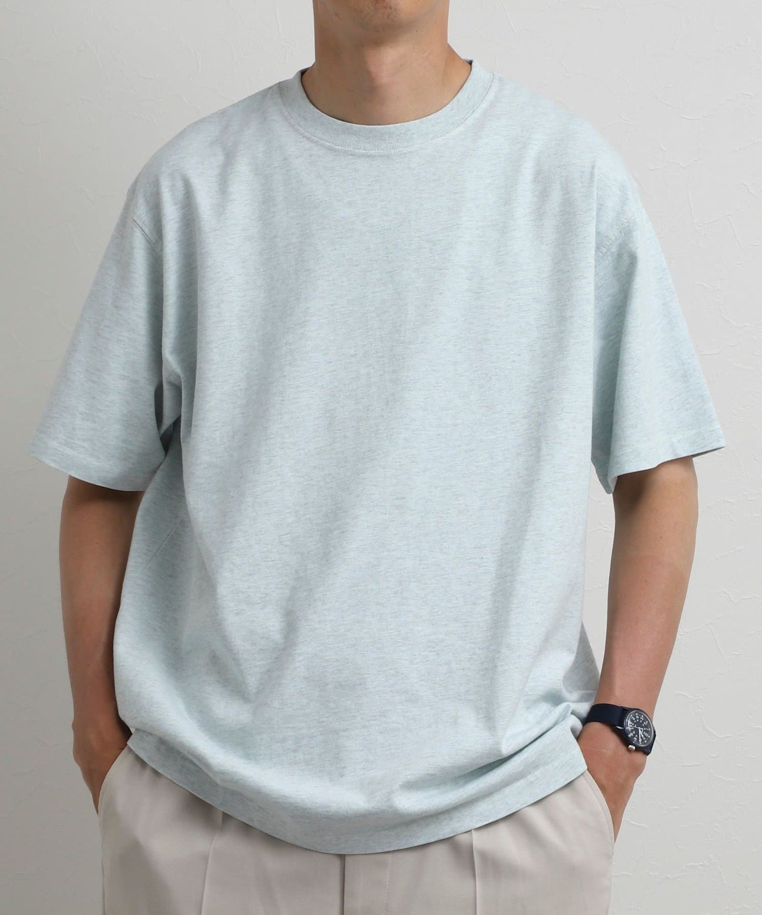 NOLLEY'S(ノーリーズ) 【SCREEN STARS/スクリーンスターズ】別注16/-リングスパン杢製品染めT 26SS