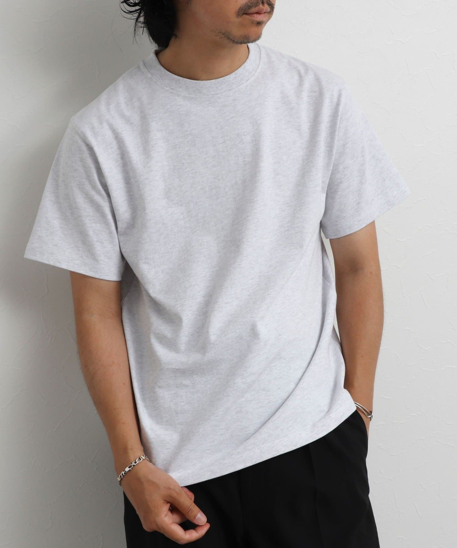 NOLLEY'S(ノーリーズ) 【SCREEN STARS/スクリーンスターズ】別注16/-リングスパン杢製品染めT 26SS
