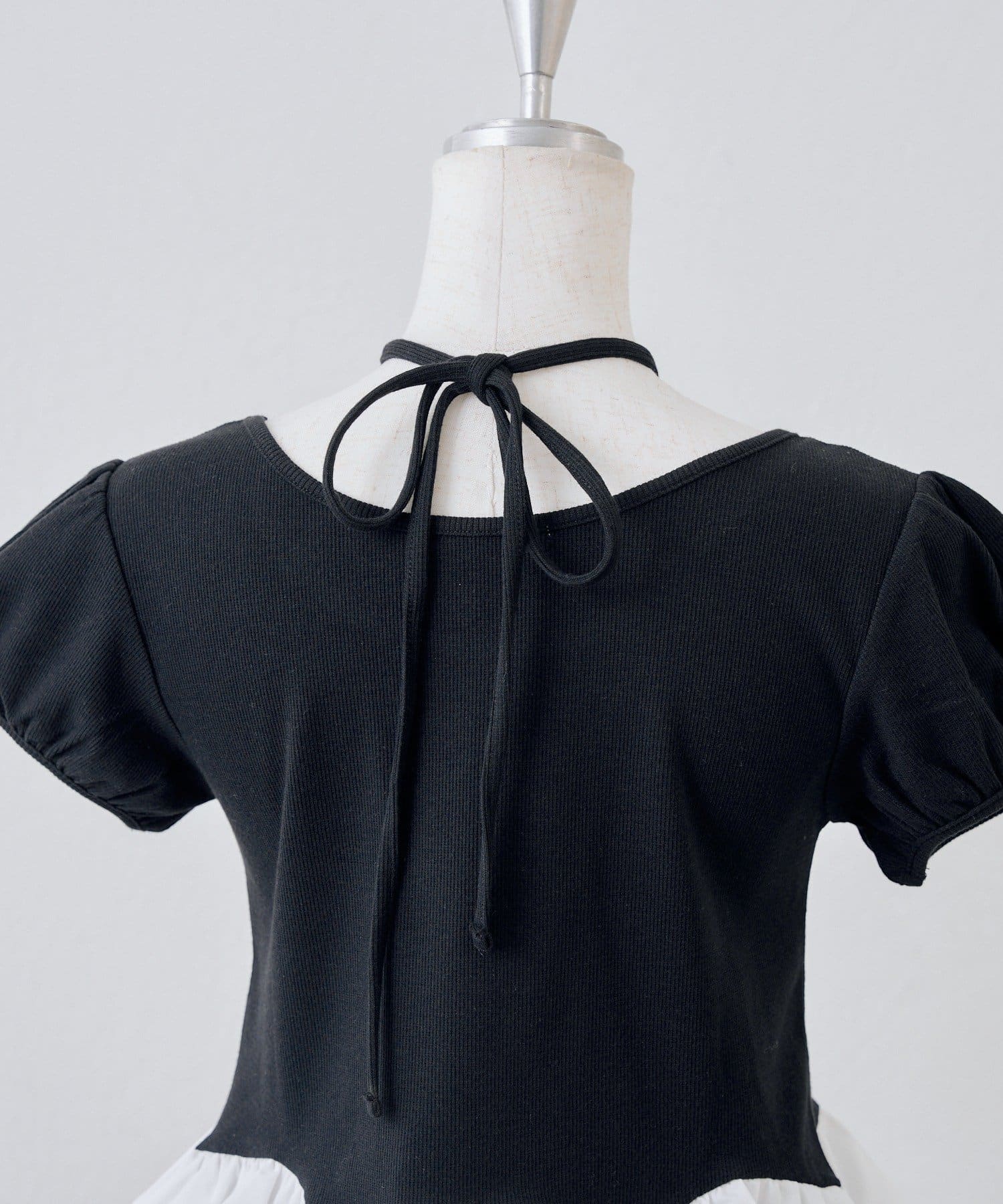 NICE CLAUP / OLIVE des OLIVE OUTLET(ナイスクラップ  / オリーブ デ オリーブ アウトレット) 【continuer】フリフリペプラムパフT