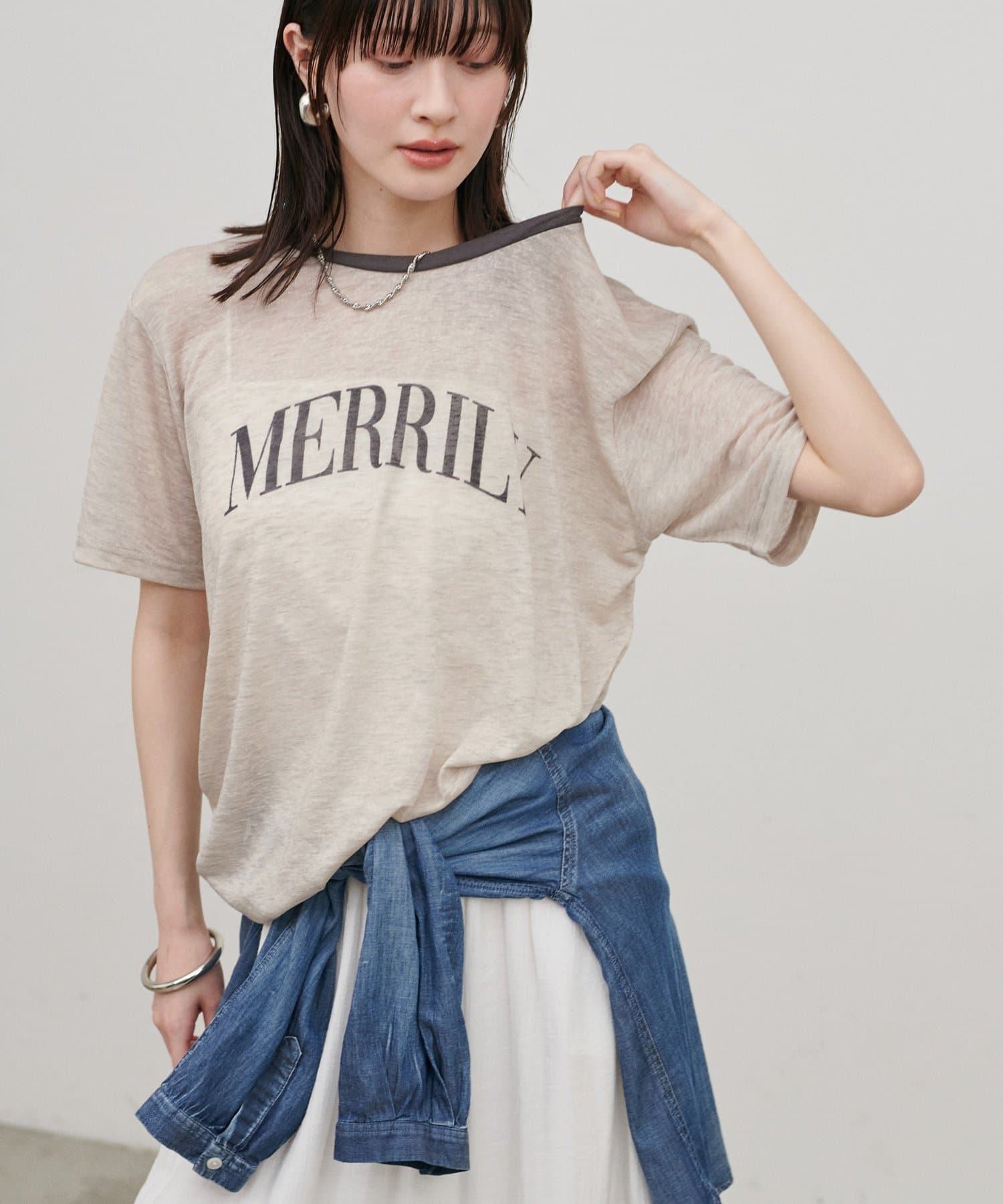LARUTA(ラルータ) リンガーロゴTee