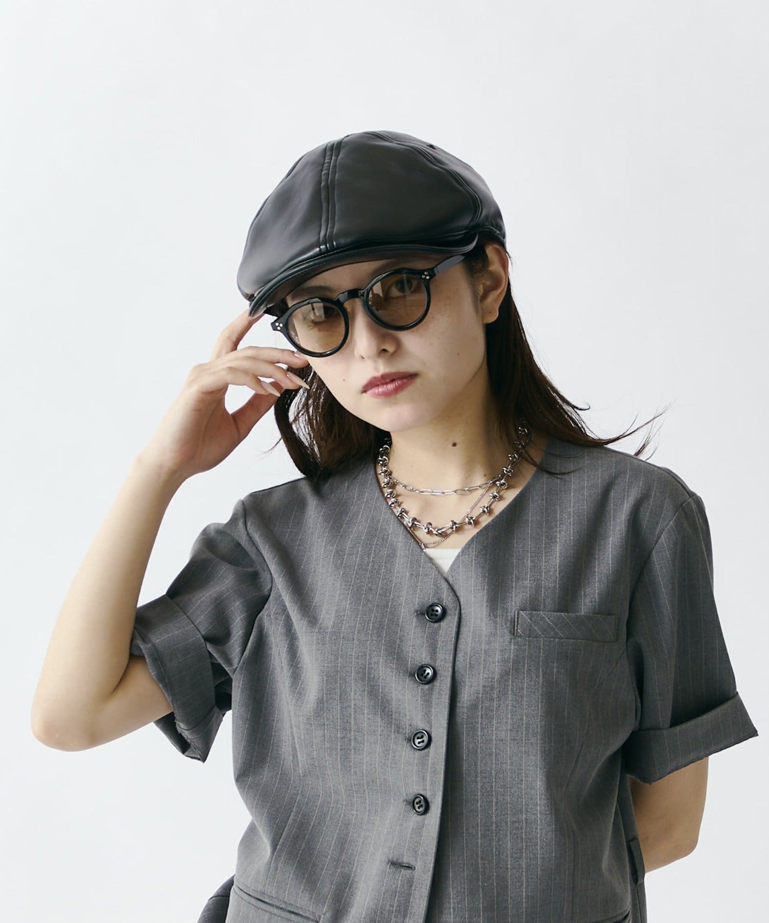 CPH Exclusive / シンセティックレザー ハンチング | Lui's(ルイス