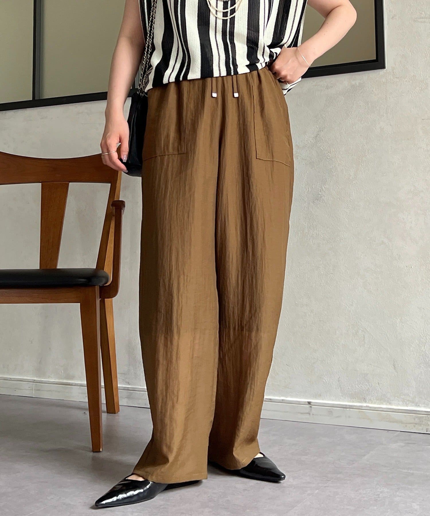 un dix cors(アンディコール) シアーパンツ