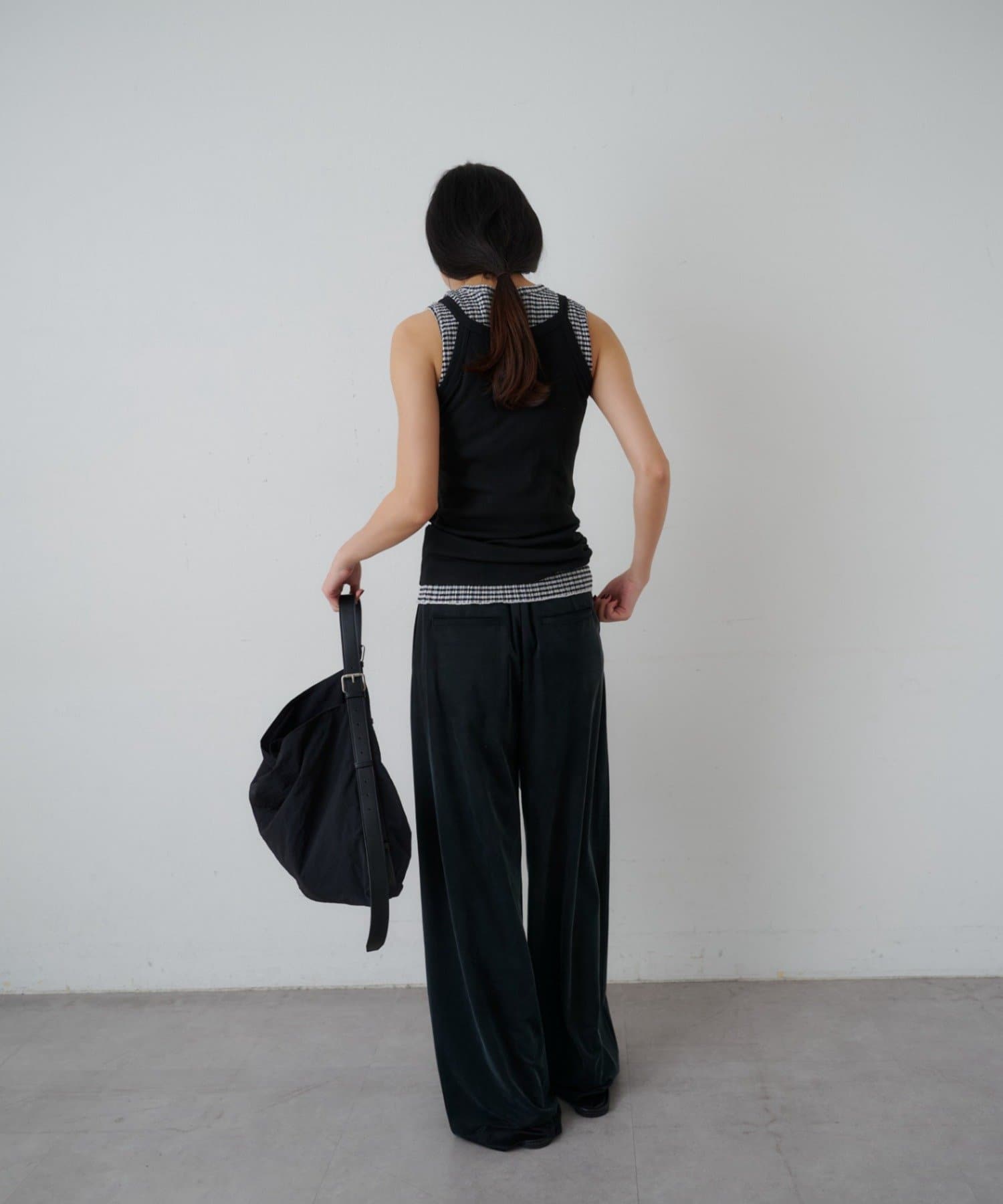 SHENERY(シーナリー) カップ付アメスリリブタンクトップ