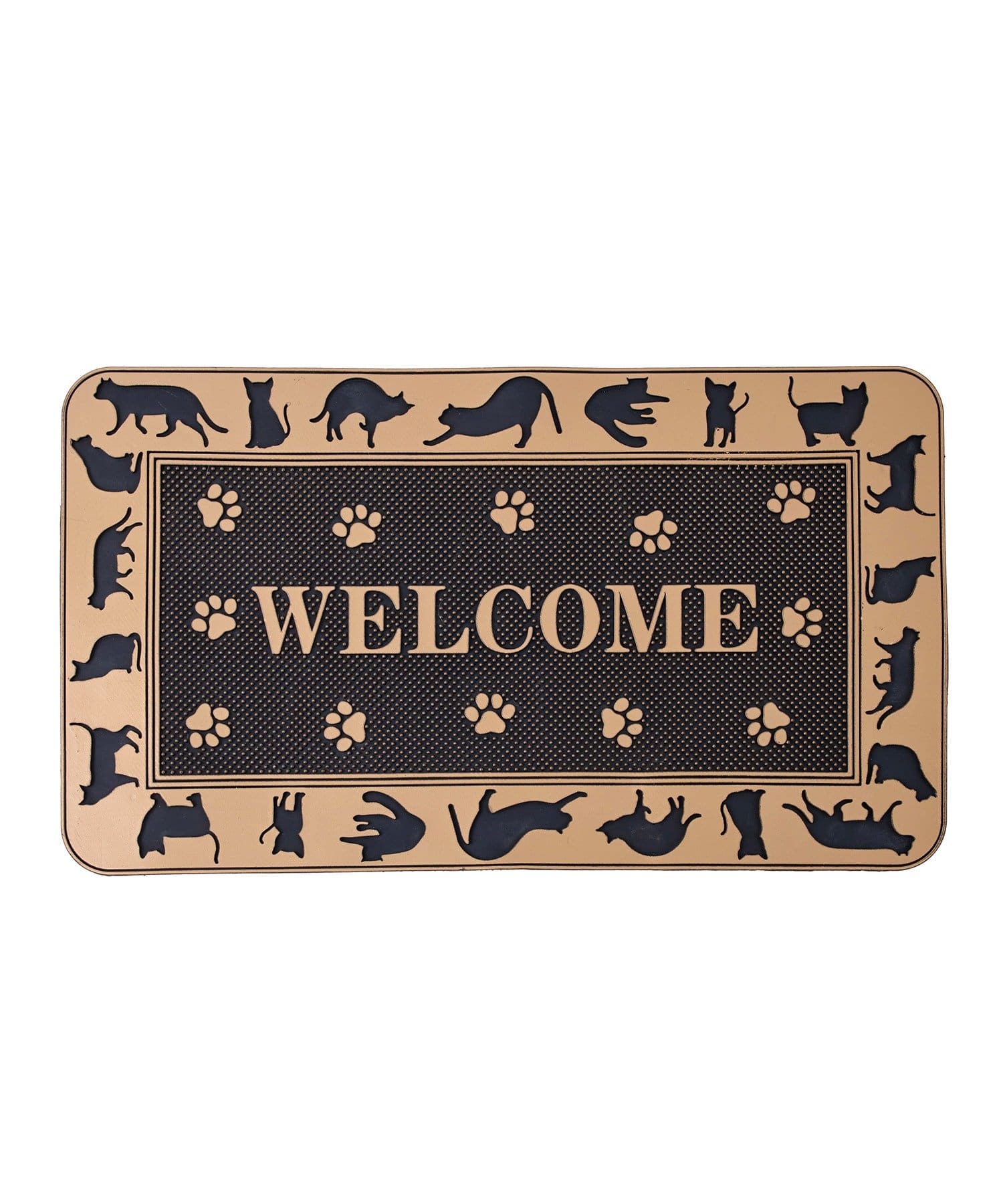 salut!(サリュ) 《WEB限定商品》猫のエントランスマット：40×70cm／猫と暮らす