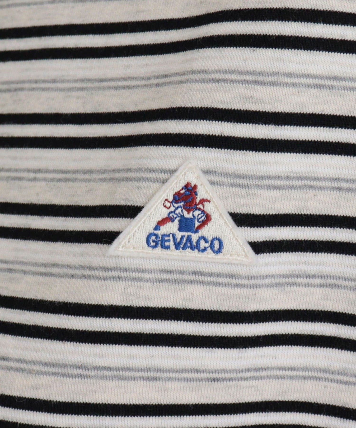 FREDY & GLOSTER(フレディ アンド グロスター) 【GEVACO/ゲバコ】クルーネックフレンチスリーブTシャツ