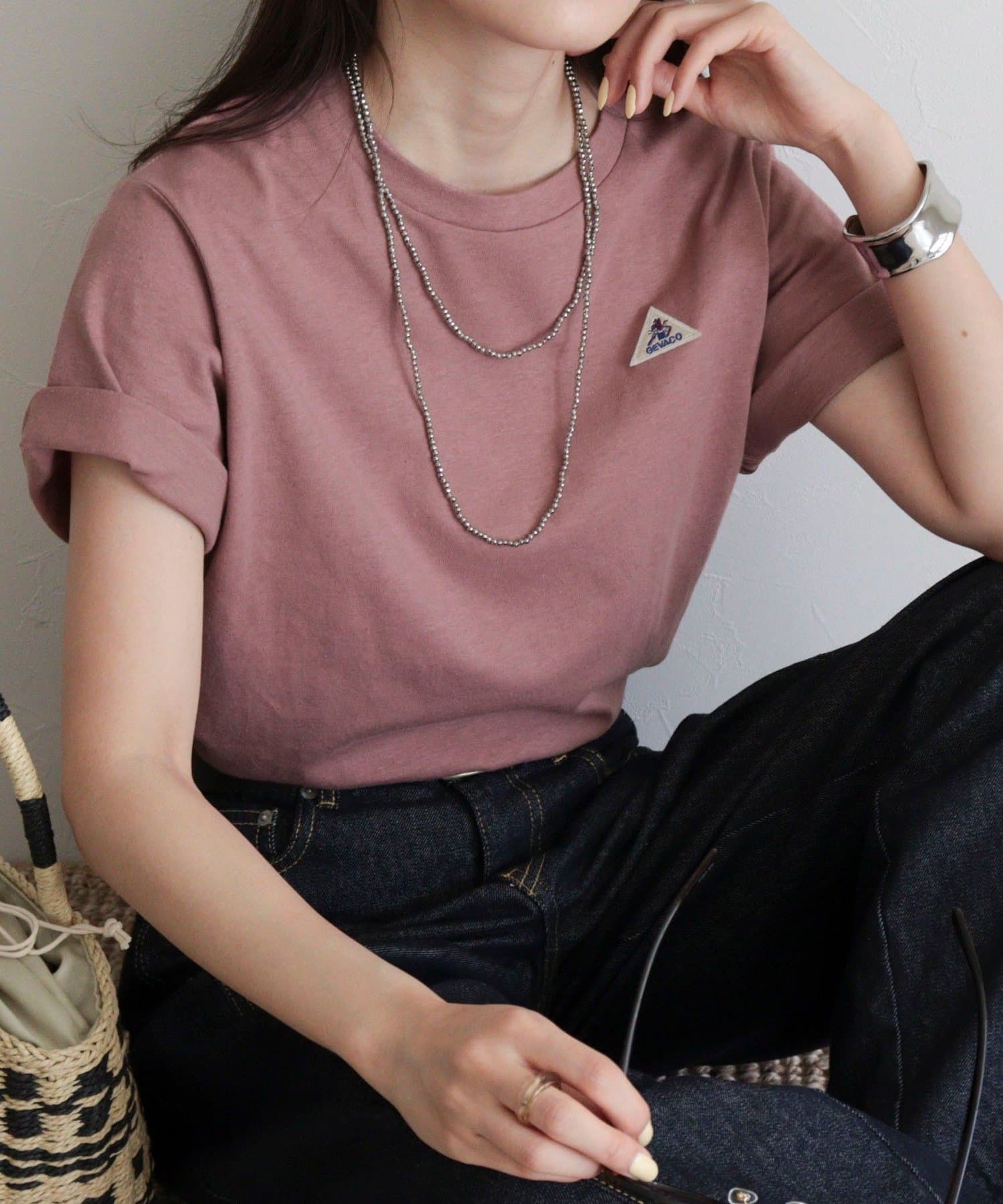 FREDY & GLOSTER(フレディ アンド グロスター) 【GEVACO/ゲバコ】リネンバスクTシャツ