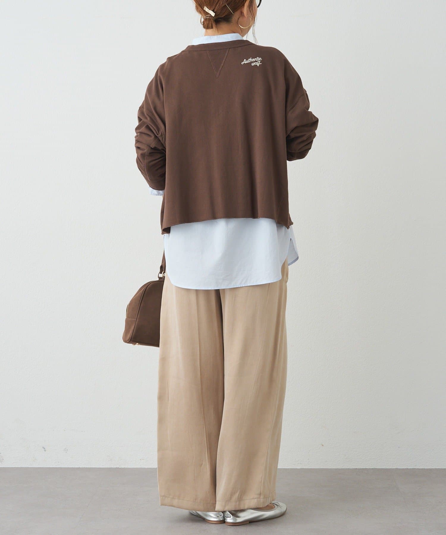 PUAL CE CIN(ピュアルセシン) 【リバイバル/新色登場/WEB限定カラーあり】インレイショートプルオーバー