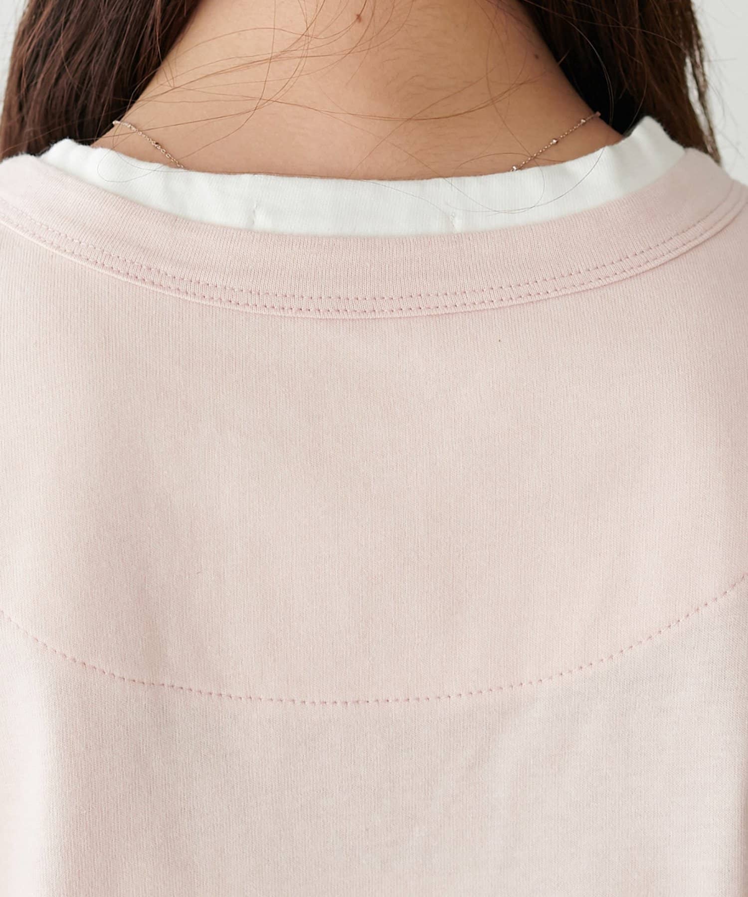 DISCOAT(ディスコート) 【Enlude/接触冷感】フェイクレイヤードヘンリーネックTシャツ《ユニセックス》