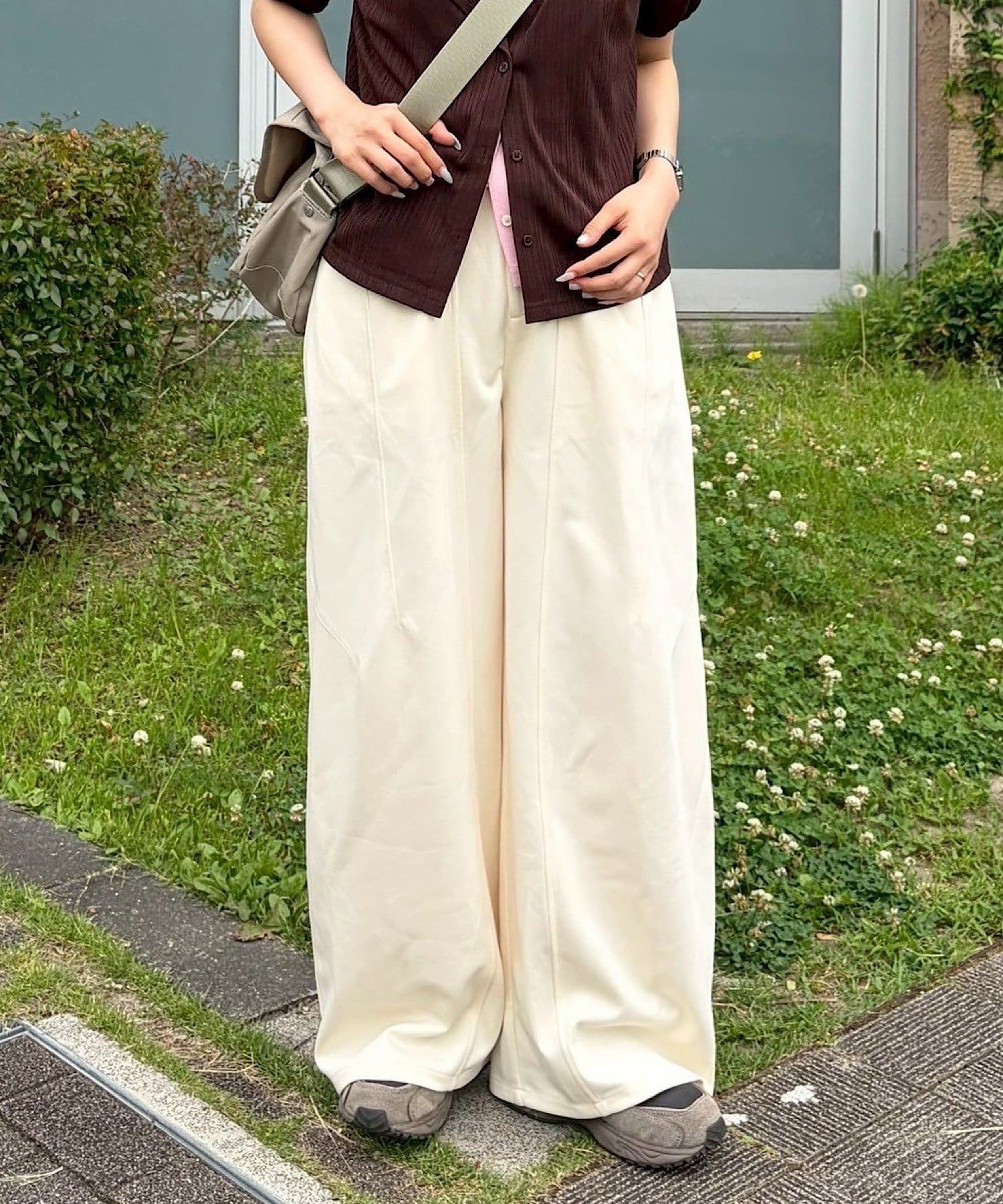 Kastane(カスタネ) B カーブスウェットパンツ