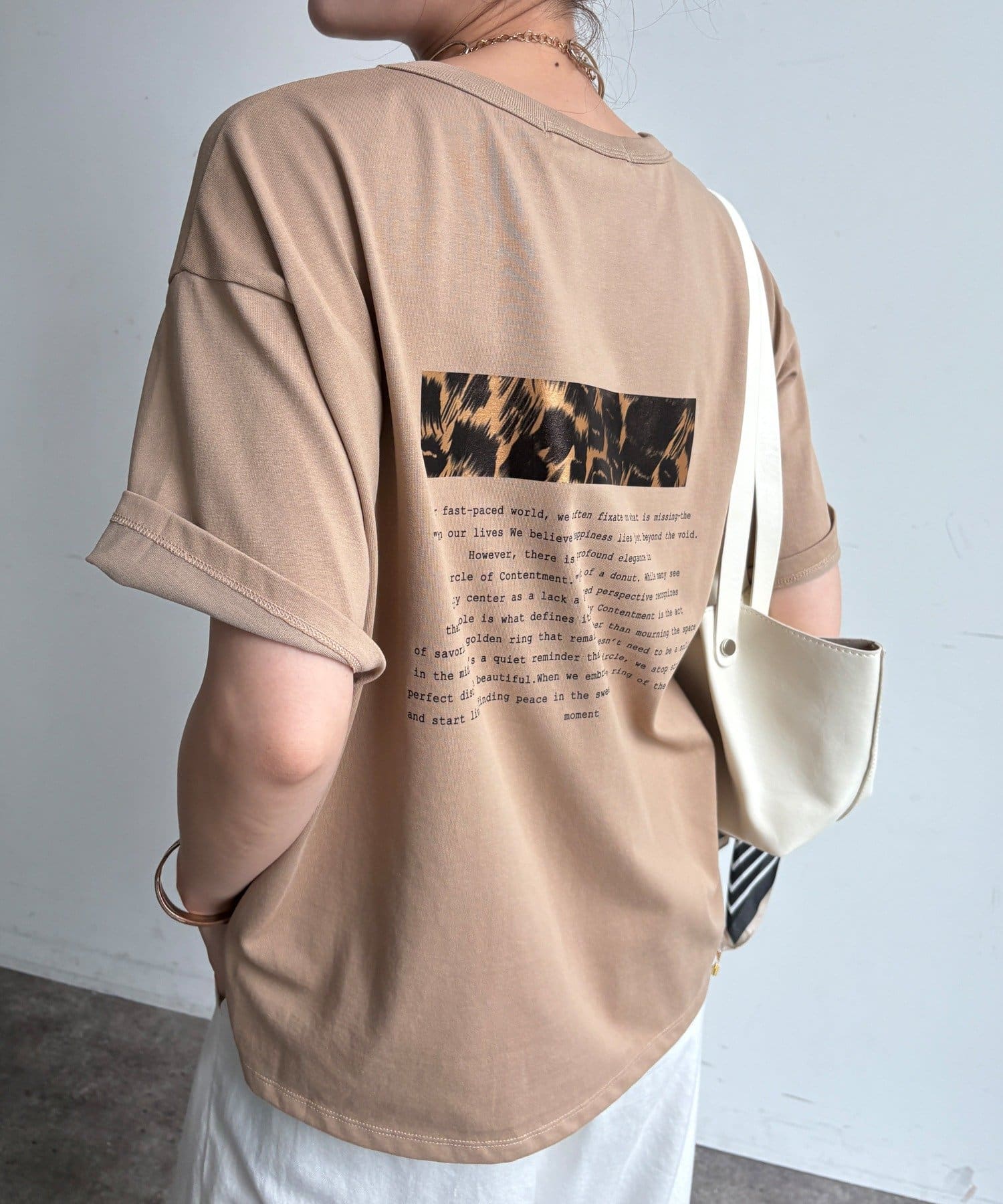 DOUDOU(ドゥドゥ) 【WEB限定】Column TEE