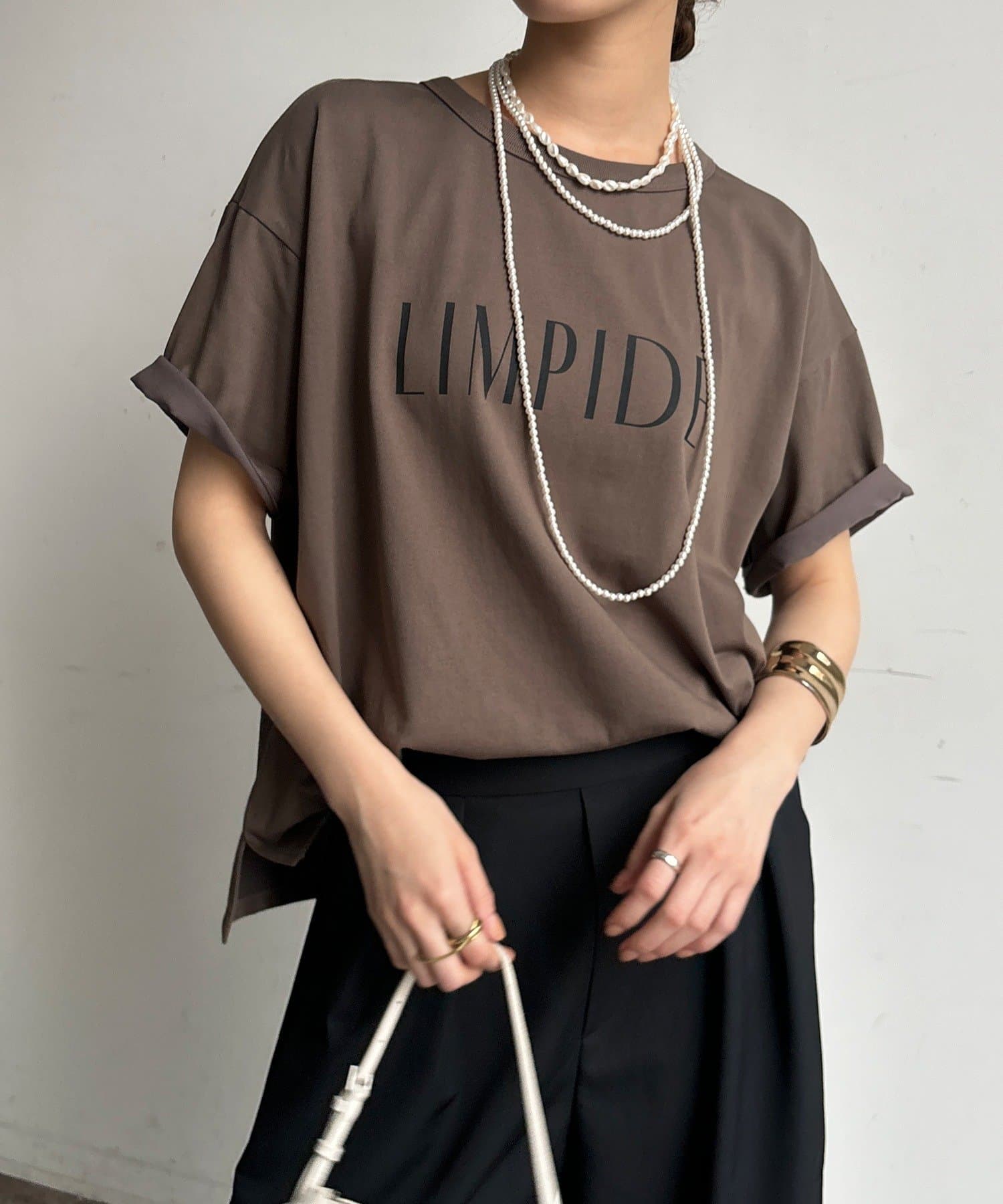 DOUDOU(ドゥドゥ) 【WEB限定】Column TEE