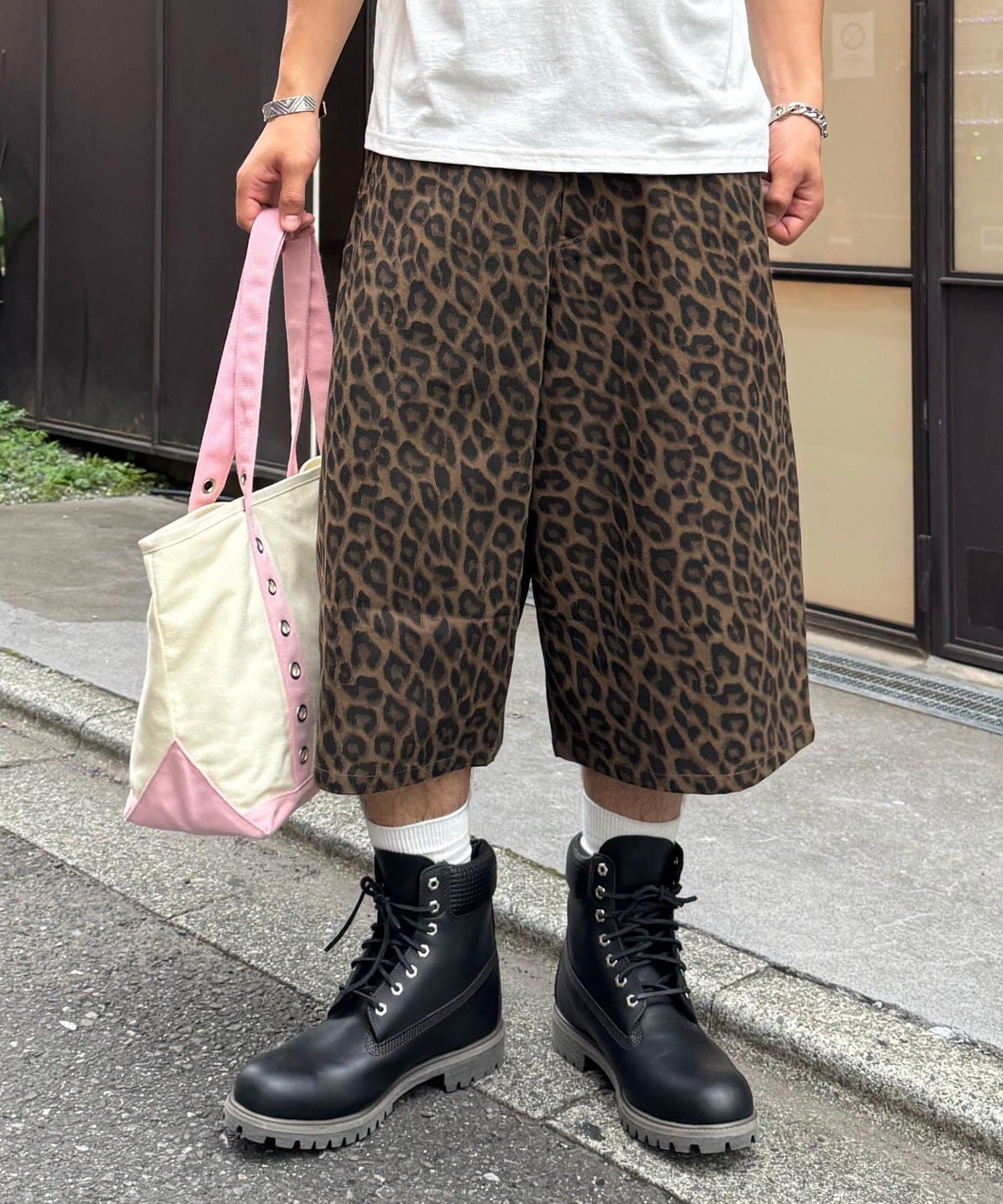 CIAOPANIC(チャオパニック) レオパードハーフパンツ