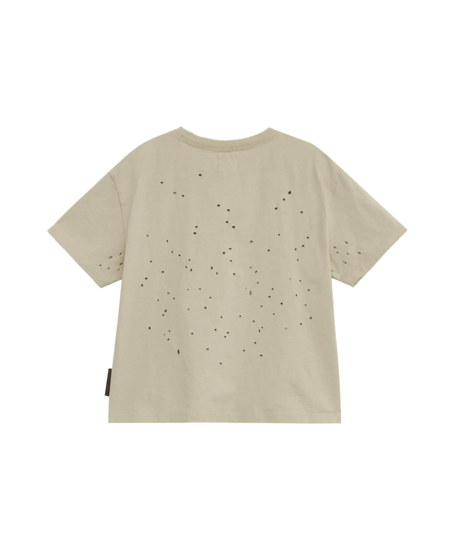 OUTLET(アウトレット) 【Ciaopanic】FINGERPRINT DEMAGED T-SH