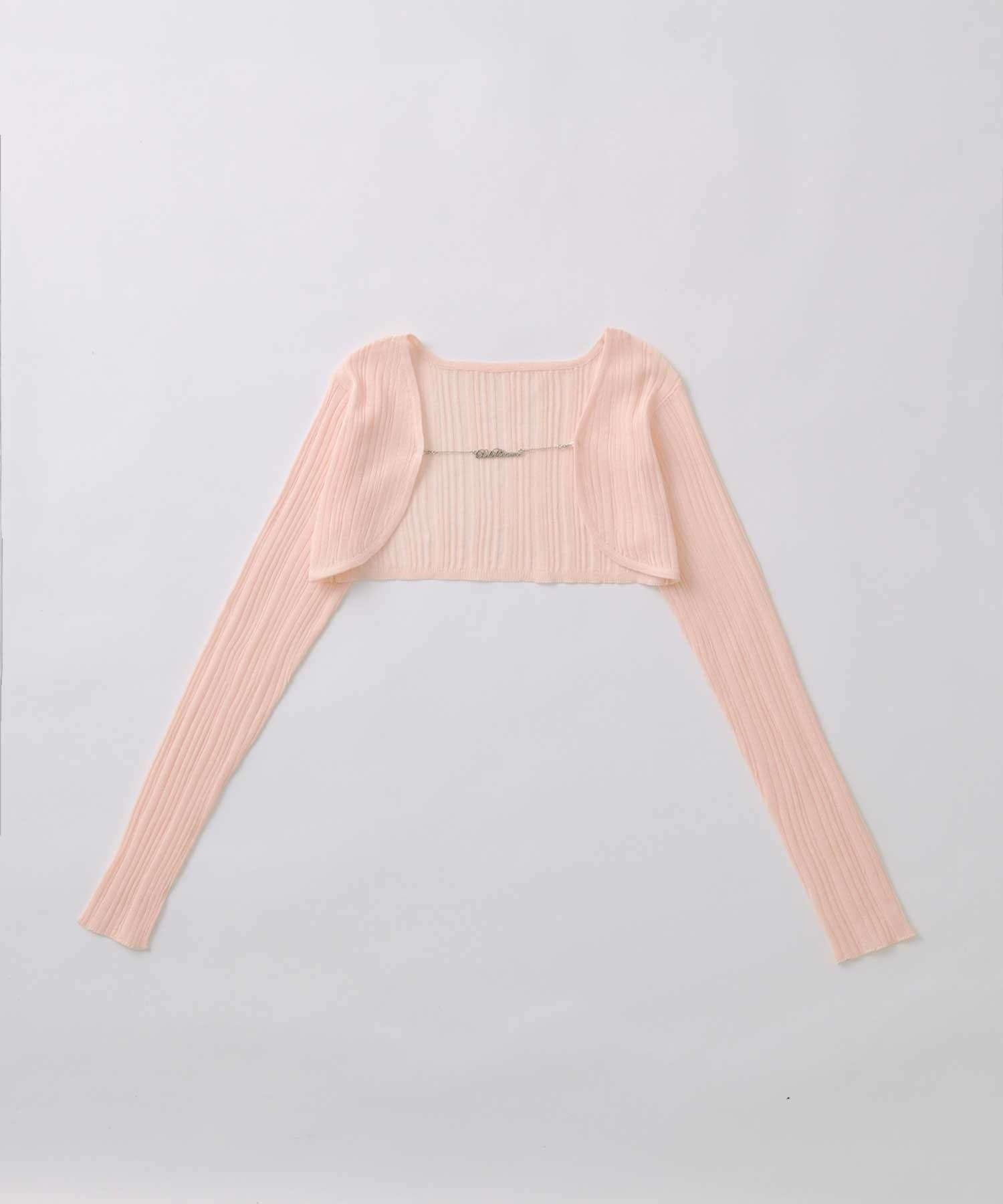 Belle Charme(ベルシャルム) Belle Charme Chain Sheer Bolero