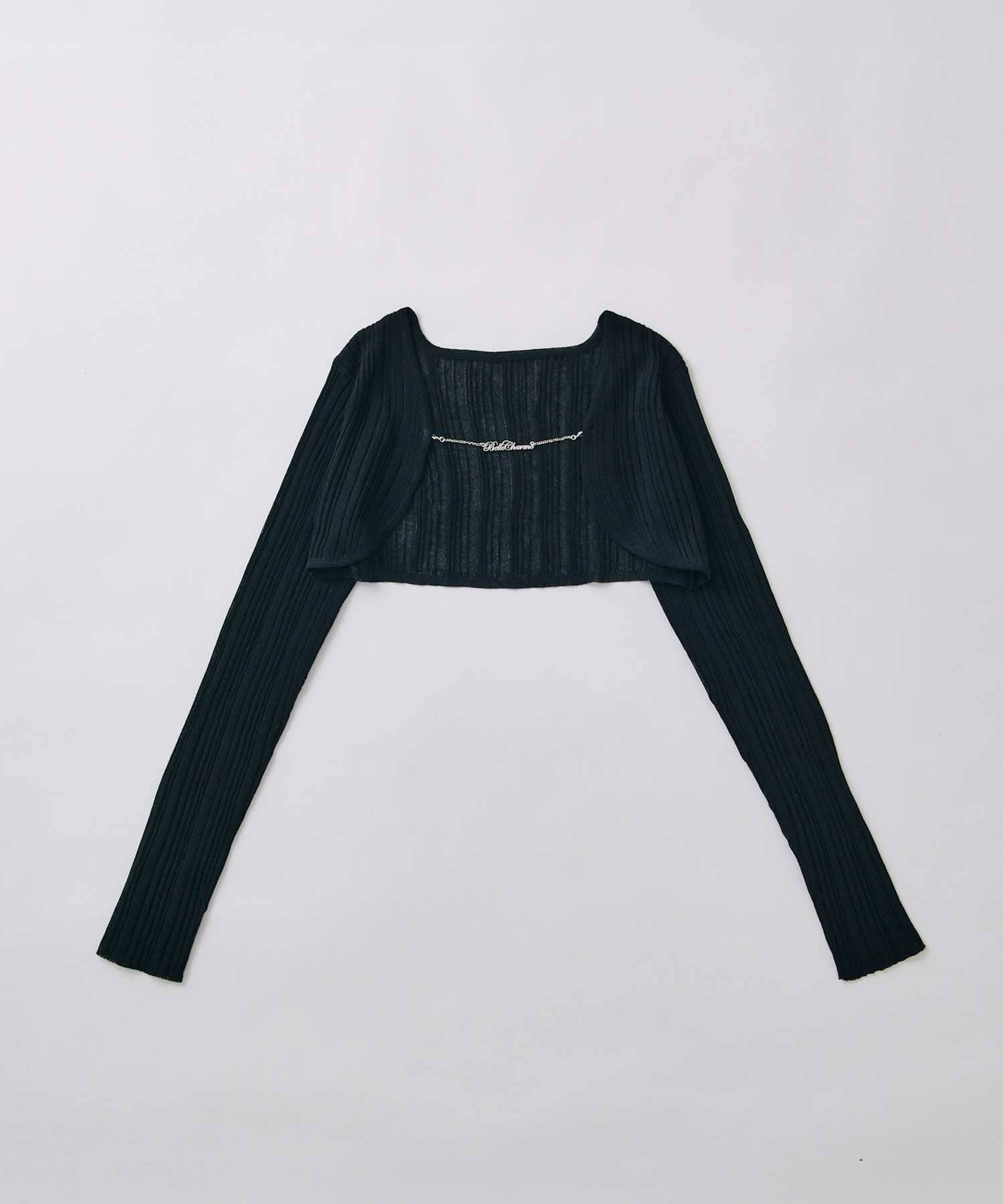 Belle Charme(ベルシャルム) Belle Charme Chain Sheer Bolero
