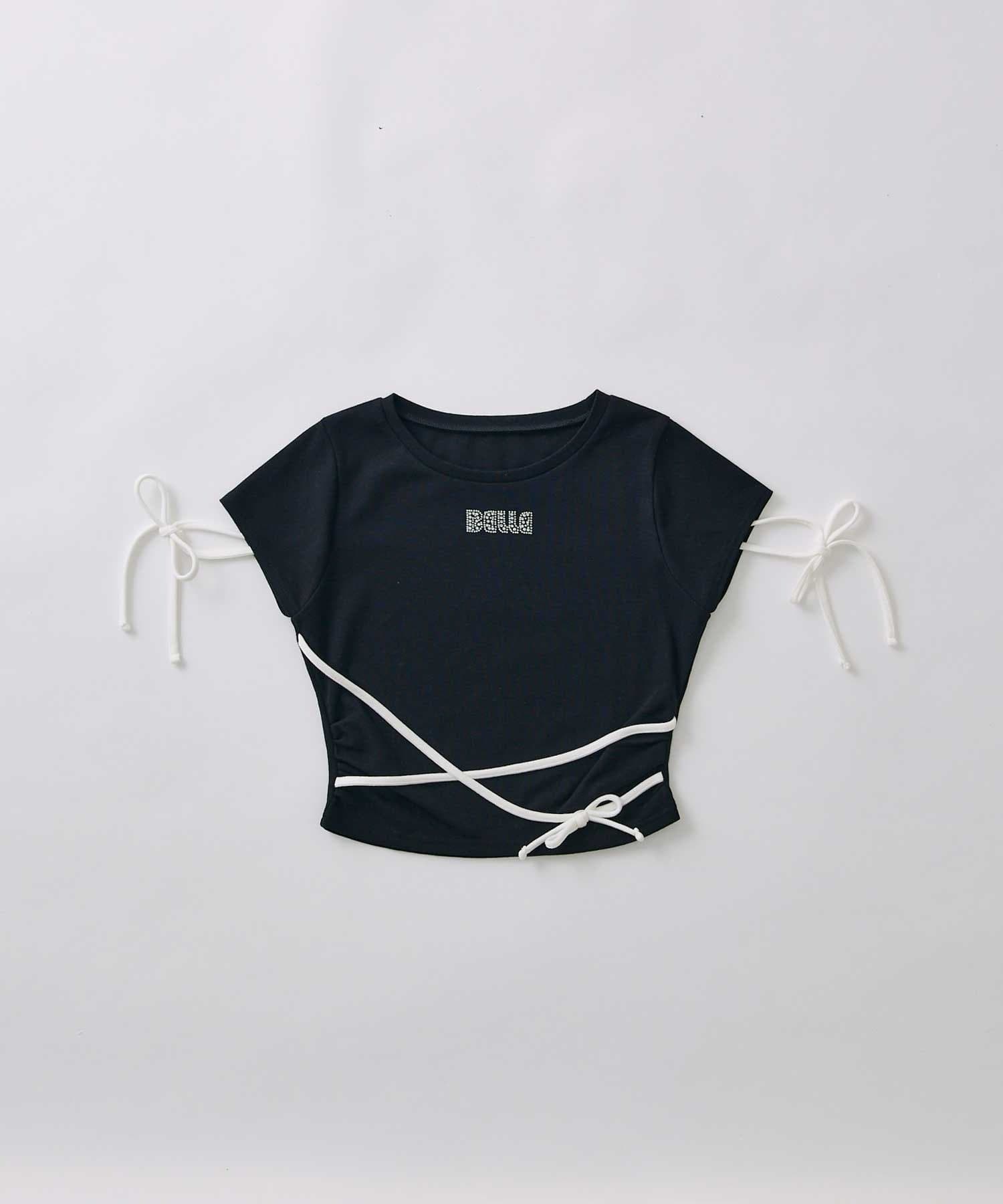 Belle Charme(ベルシャルム) 《通常販売スタート》Ribbon Detail Tee