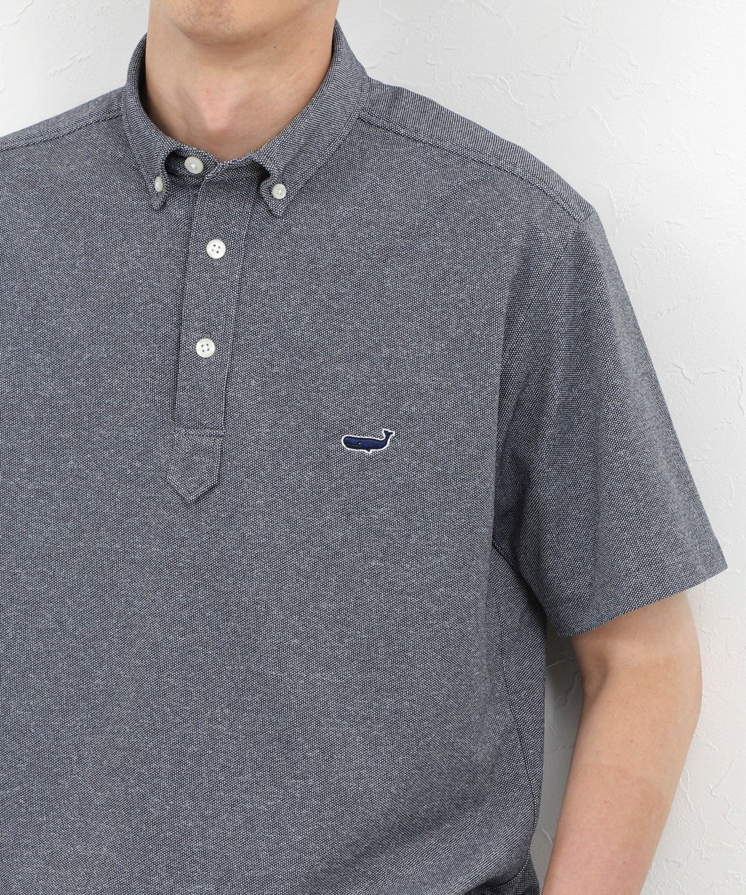 NOLLEY'S(ノーリーズ) 《ビジカジ対応》クジラ Polo ボタンダウンポロシャツ 26SS