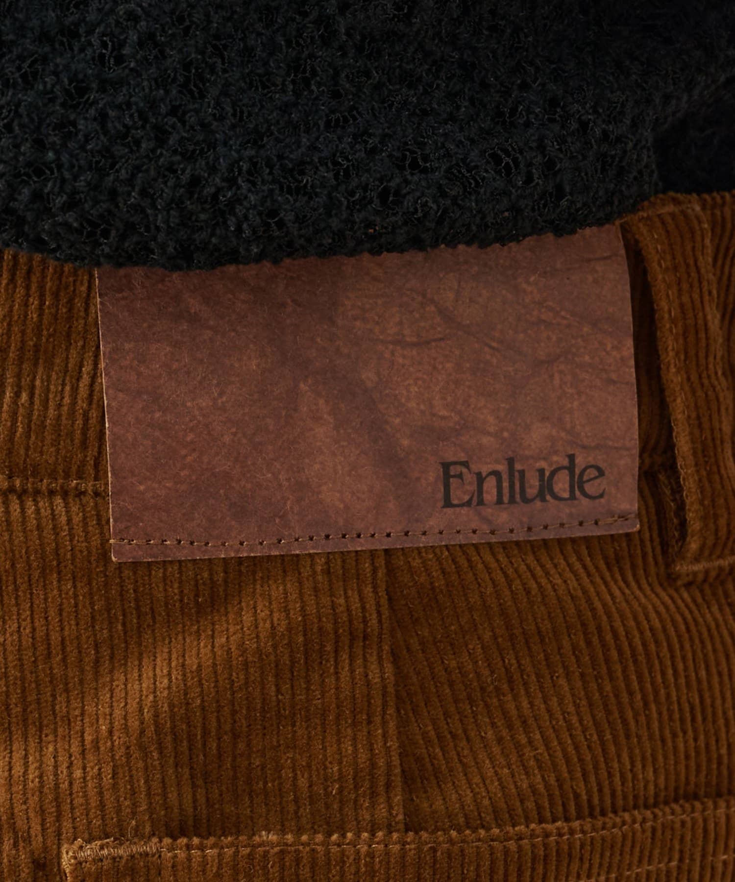 DISCOAT(ディスコート) 【Enlude/セットアップ対応】コーデュロイハーフパンツ《ユニセックス》