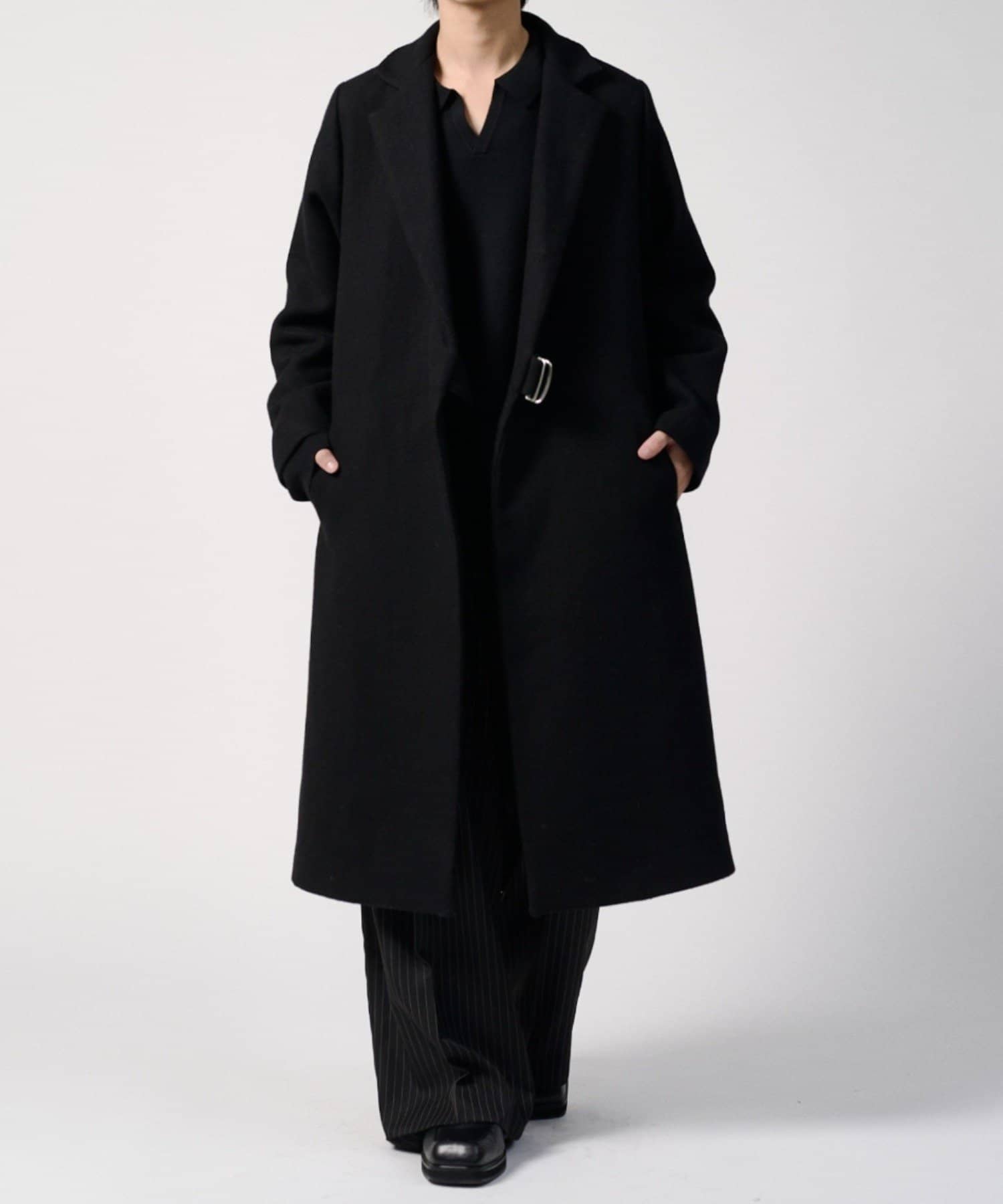 Lui's(ルイス) ウォッシャブルスキッパーニットポロ