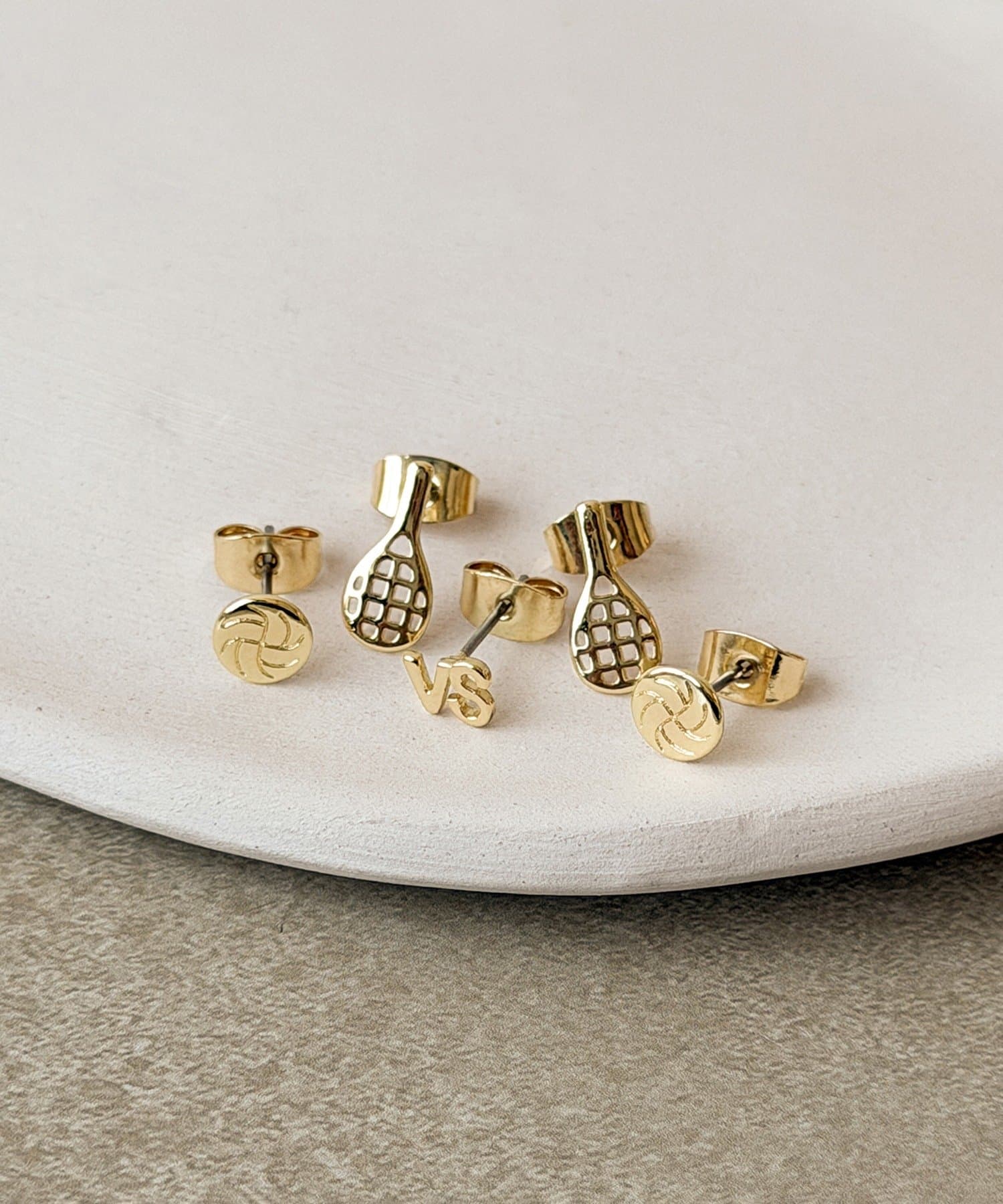 3COINS(スリーコインズ) テニスピアス