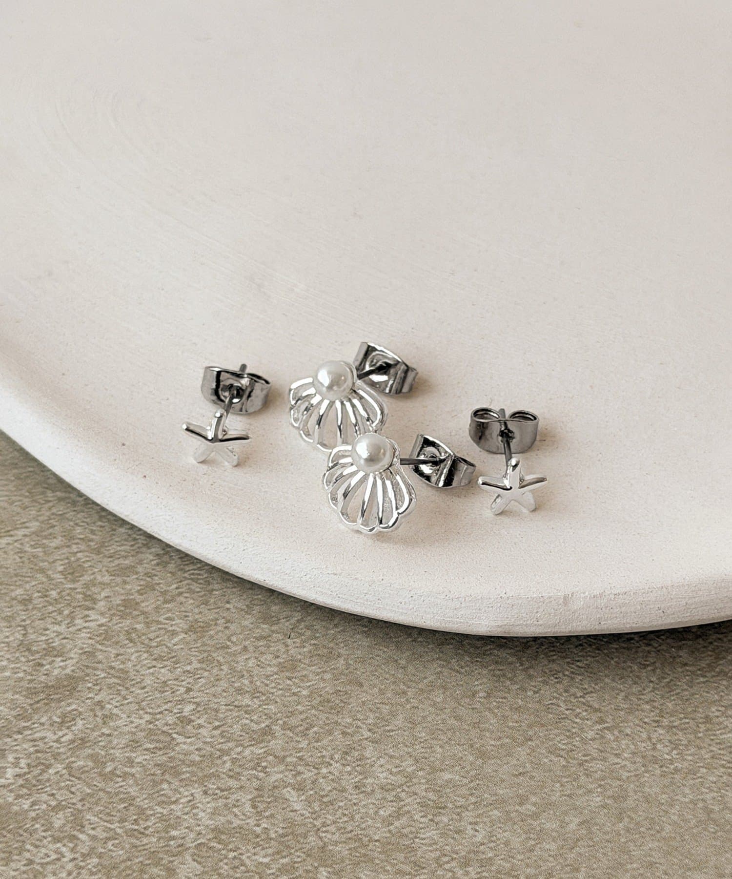 3COINS(スリーコインズ) シーピアス4個セット
