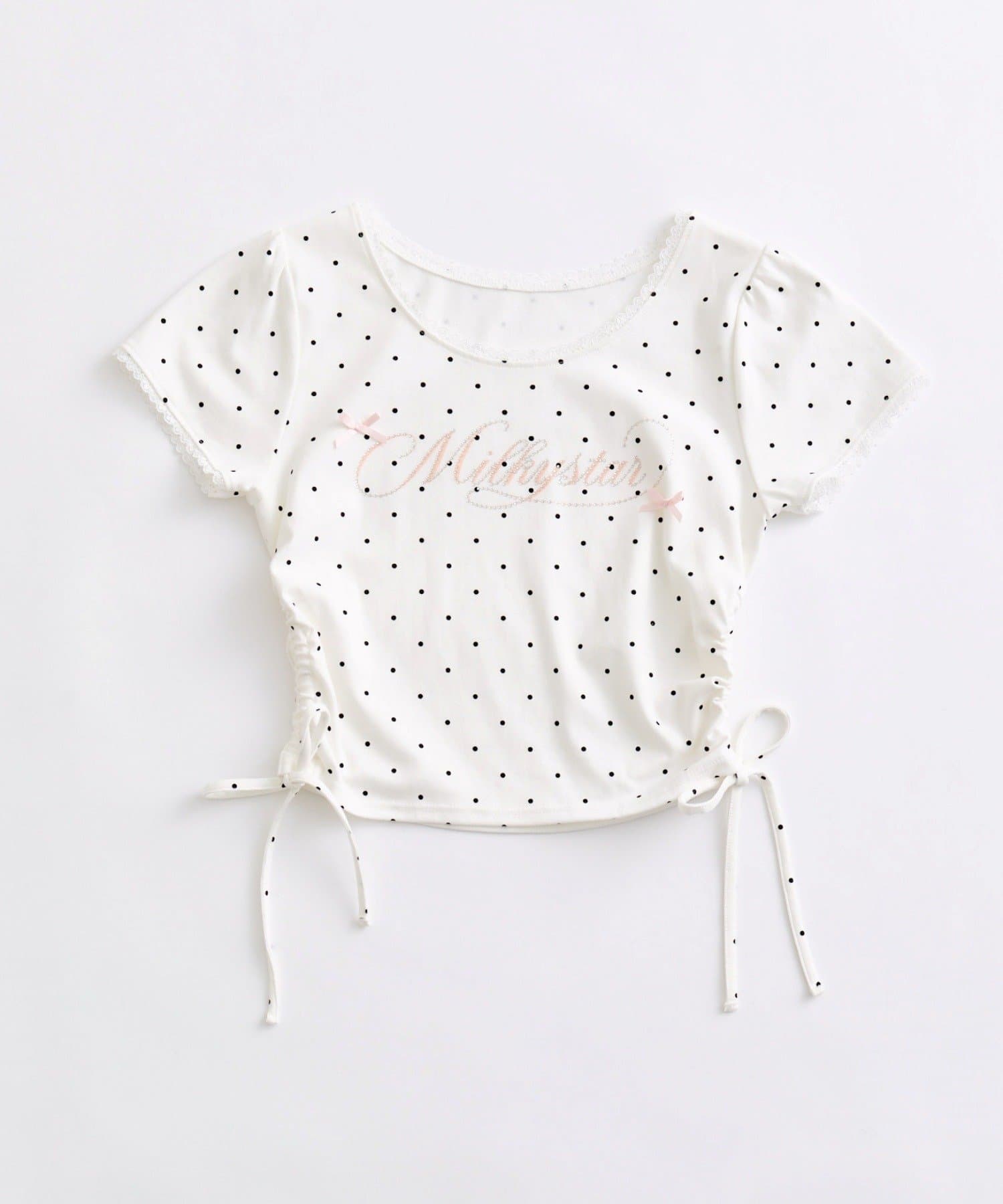 OLIVE des OLIVE(オリーブ デ オリーブ) Milky Star ドロストTシャツ