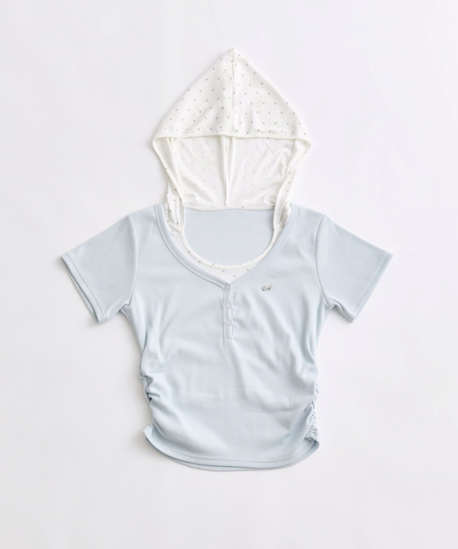 OLIVE des OLIVE(オリーブ デ オリーブ) Milky Star フードTシャツ