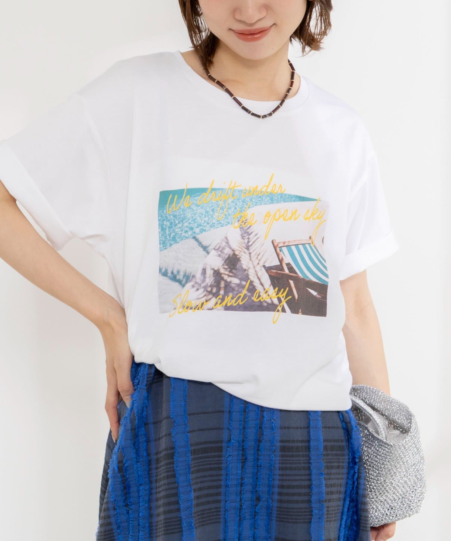 NOLLEY'S(ノーリーズ) ウォッシャブルフォトT