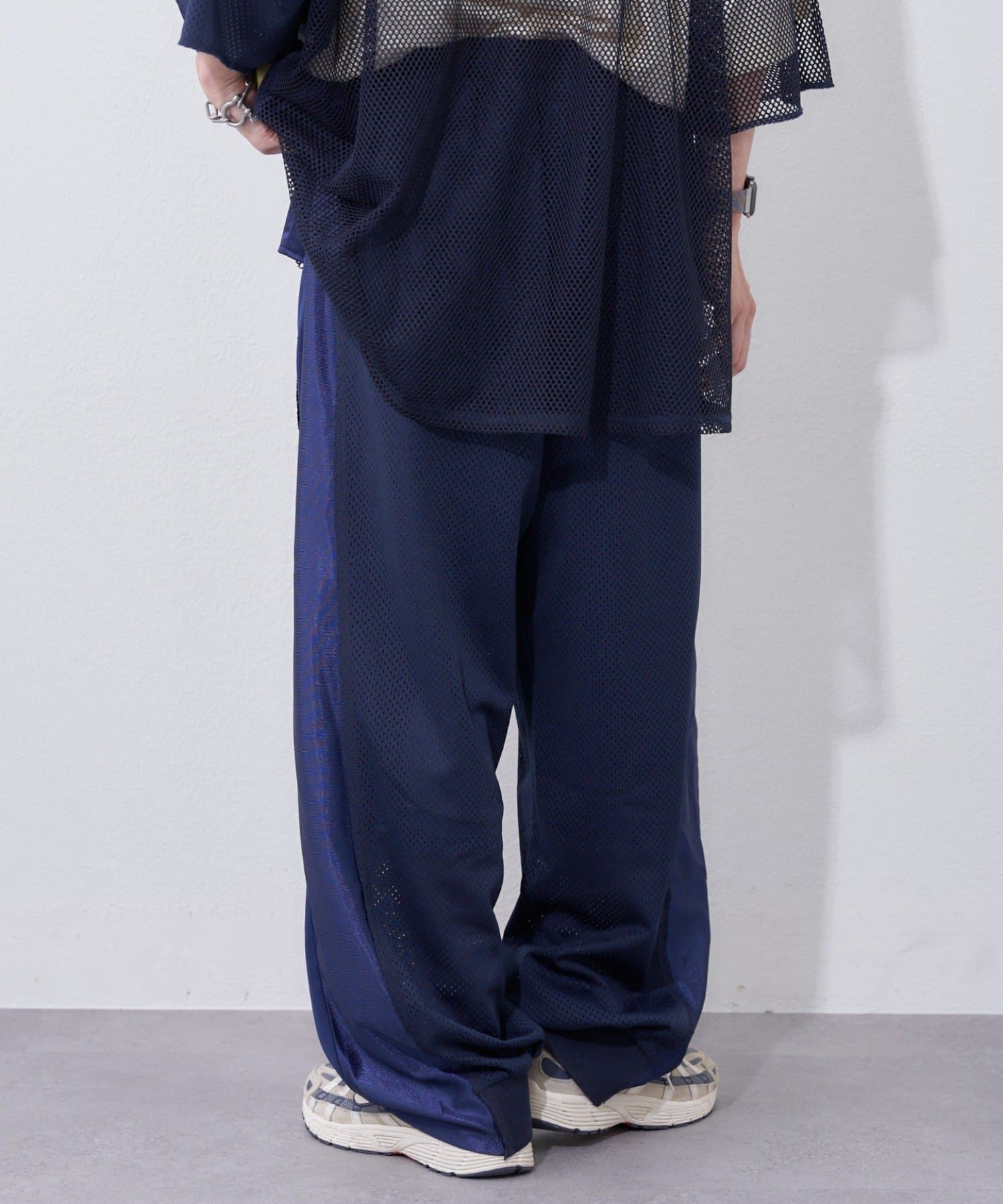 CIAOPANIC TYPY(チャオパニックティピー) 【etsinta】メッシュバレルイージーパンツ