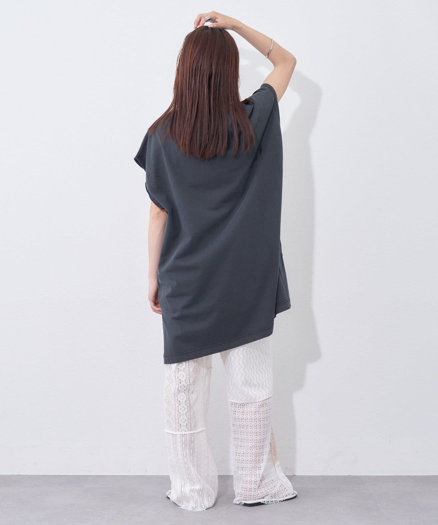 CIAOPANIC TYPY(チャオパニックティピー) 【etsinta】ビジュー付カレッジノースリ