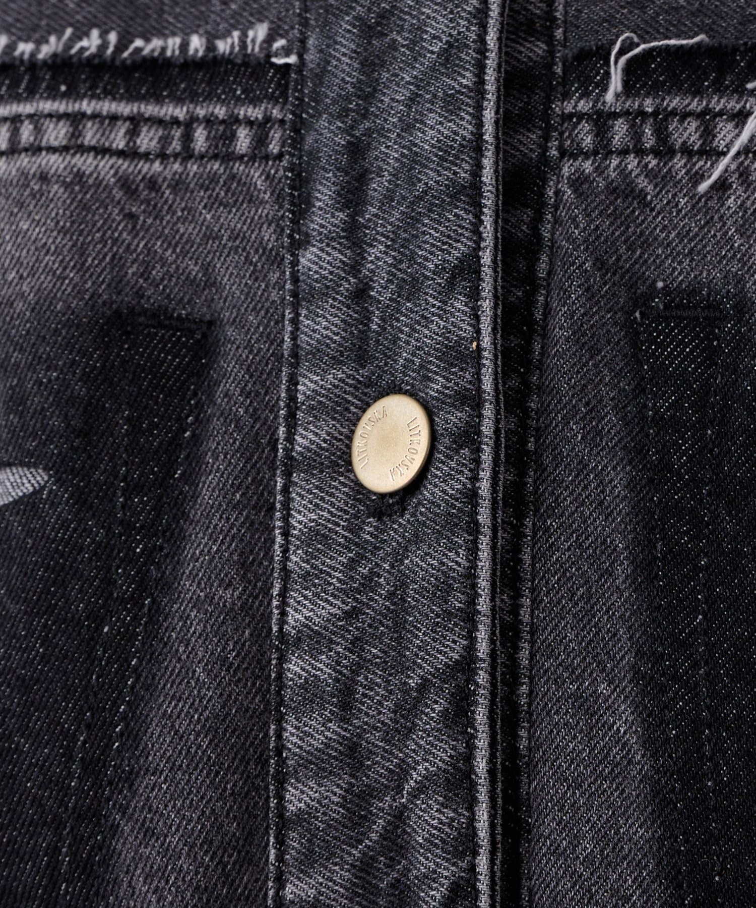 Whim Gazette(ウィム ガゼット) 【LITKOVSKA】別注FITTED DENIM JACKET